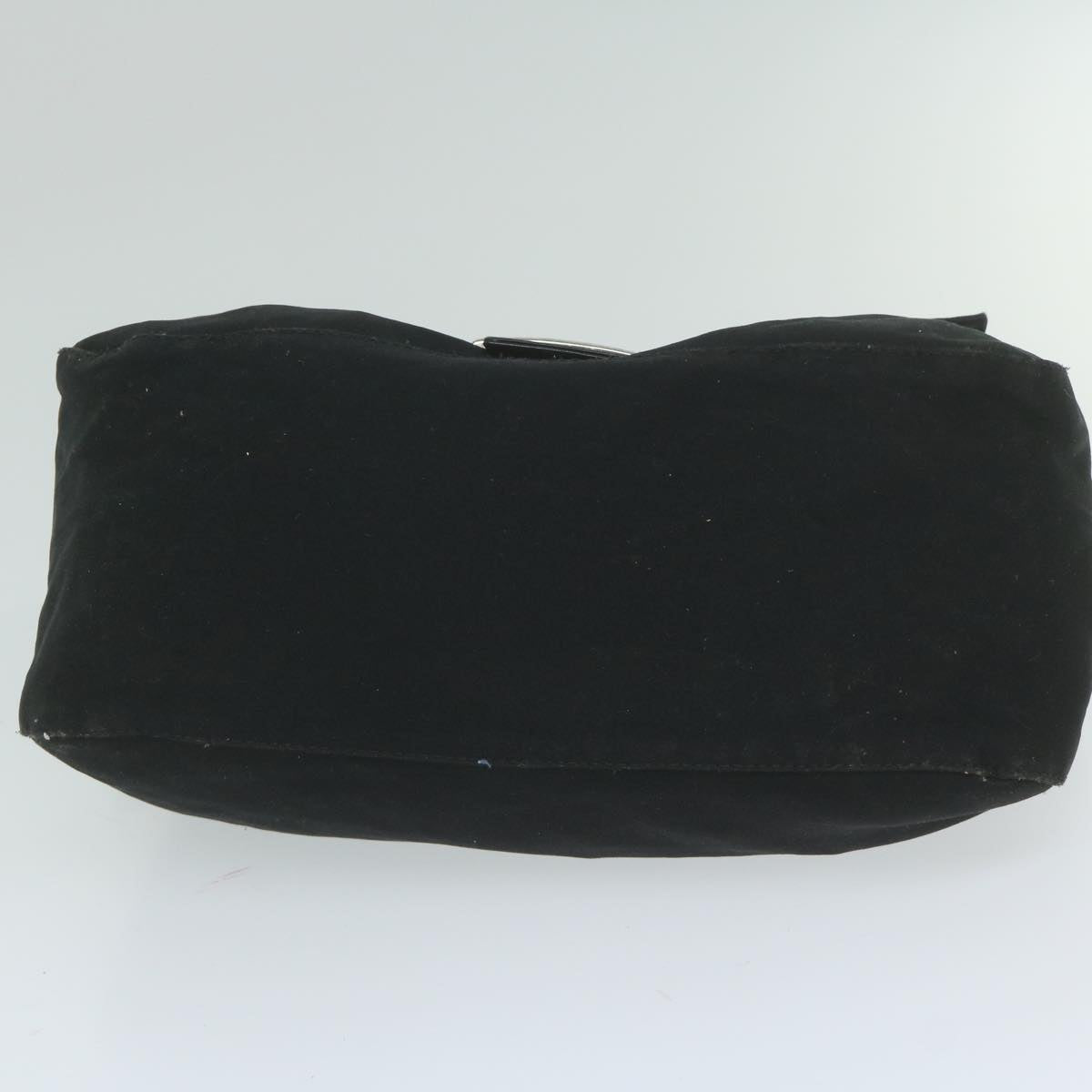 FENDI Mamma Baguette Shoulder Bag Nylon Black 2321 26325 008 am5345