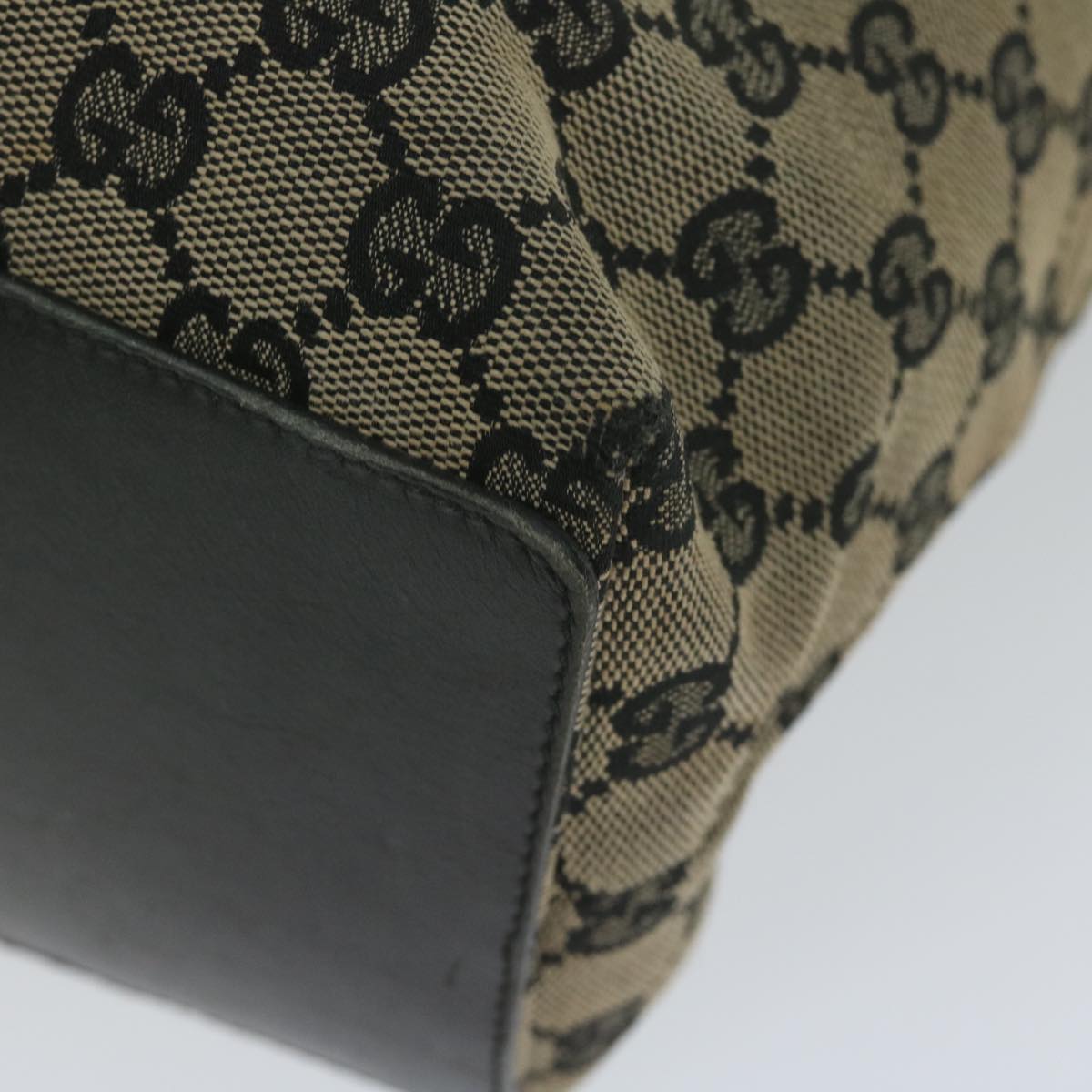 GUCCI GG Canvas Tote Bag Beige 002 1098 am5393