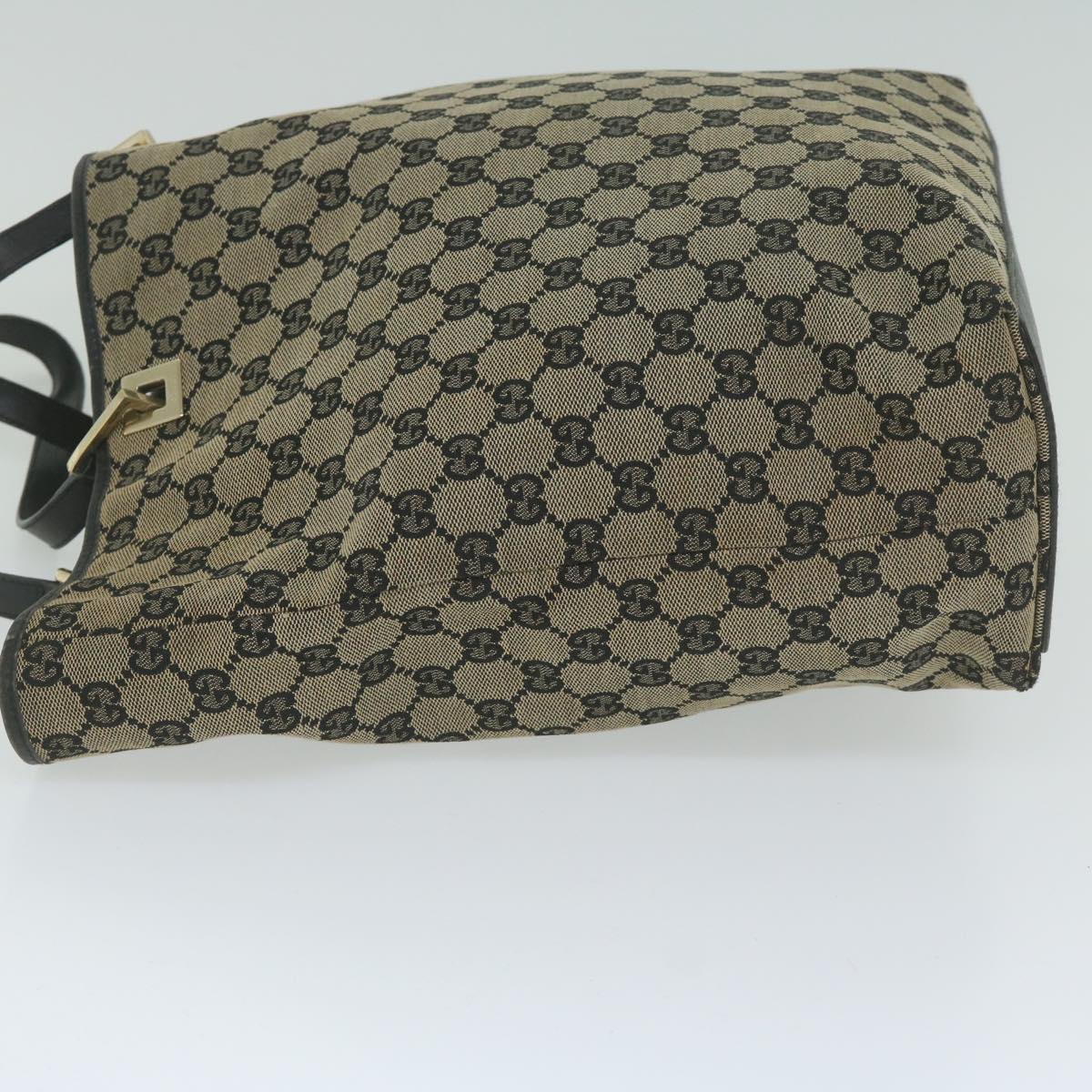 GUCCI GG Canvas Tote Bag Beige 002 1098 am5393
