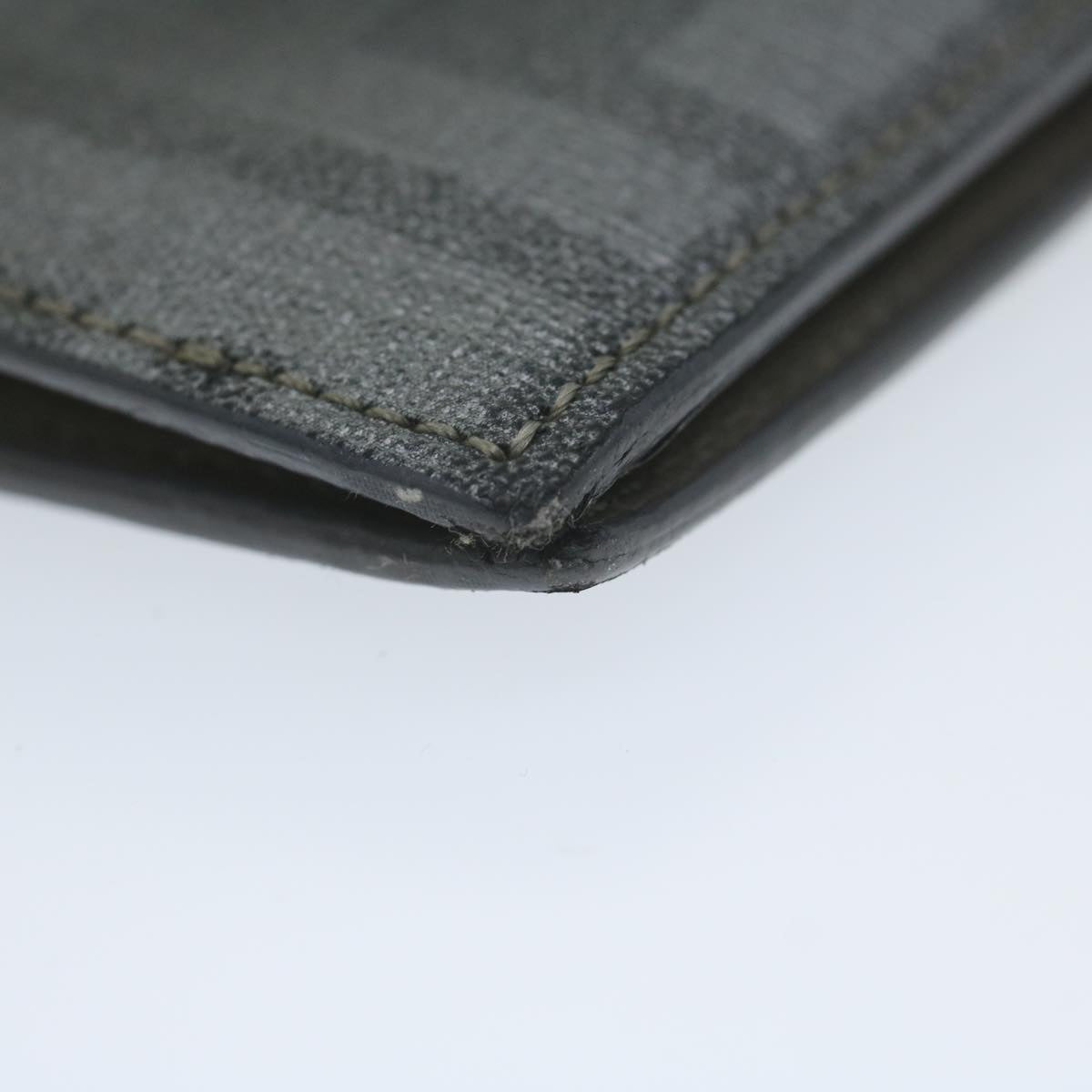 FENDI Zucca Canvas Wallet Gray am5394