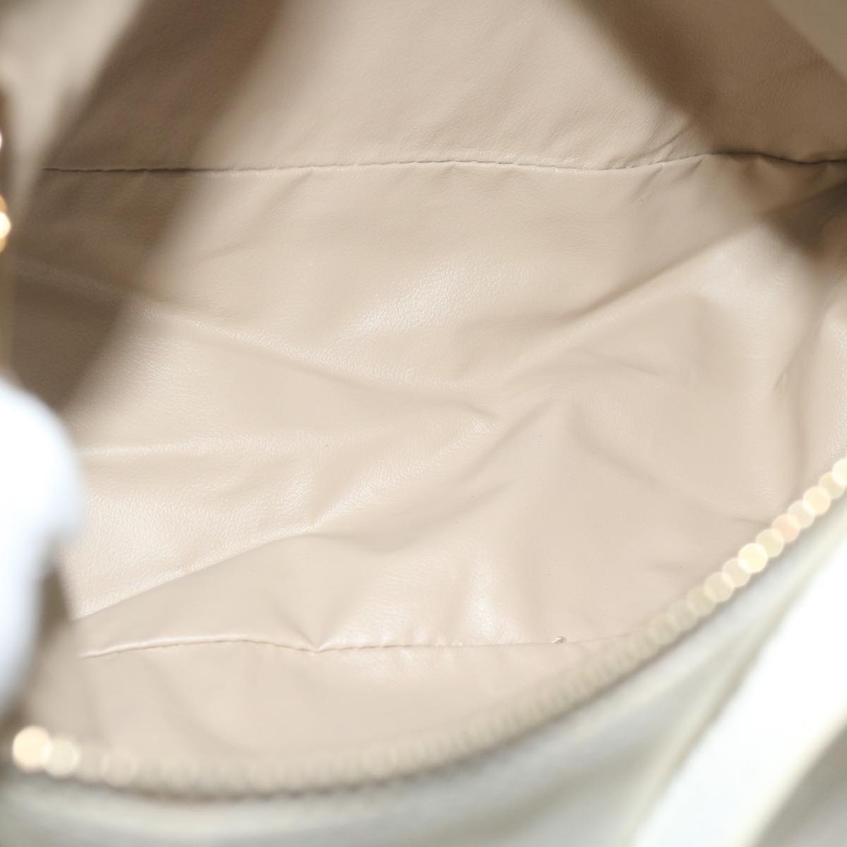 FENDI Hand Bag Canvas Beige am5396