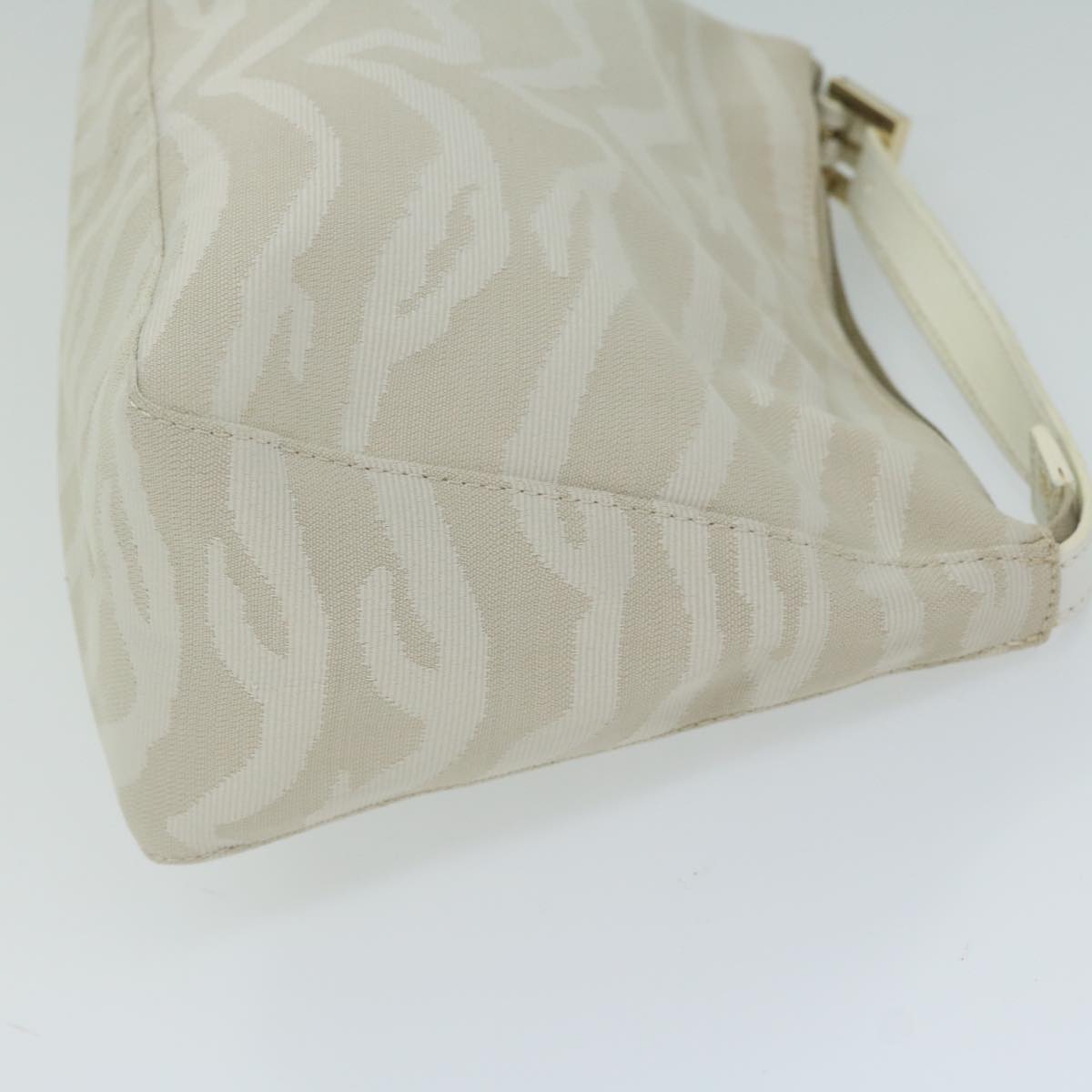 FENDI Hand Bag Canvas Beige am5396