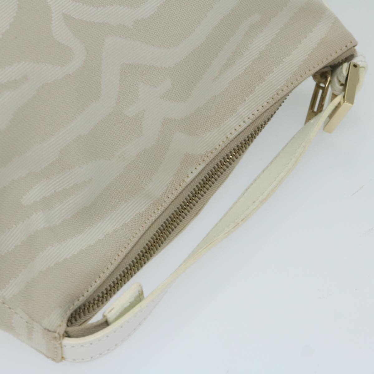 FENDI Hand Bag Canvas Beige am5396