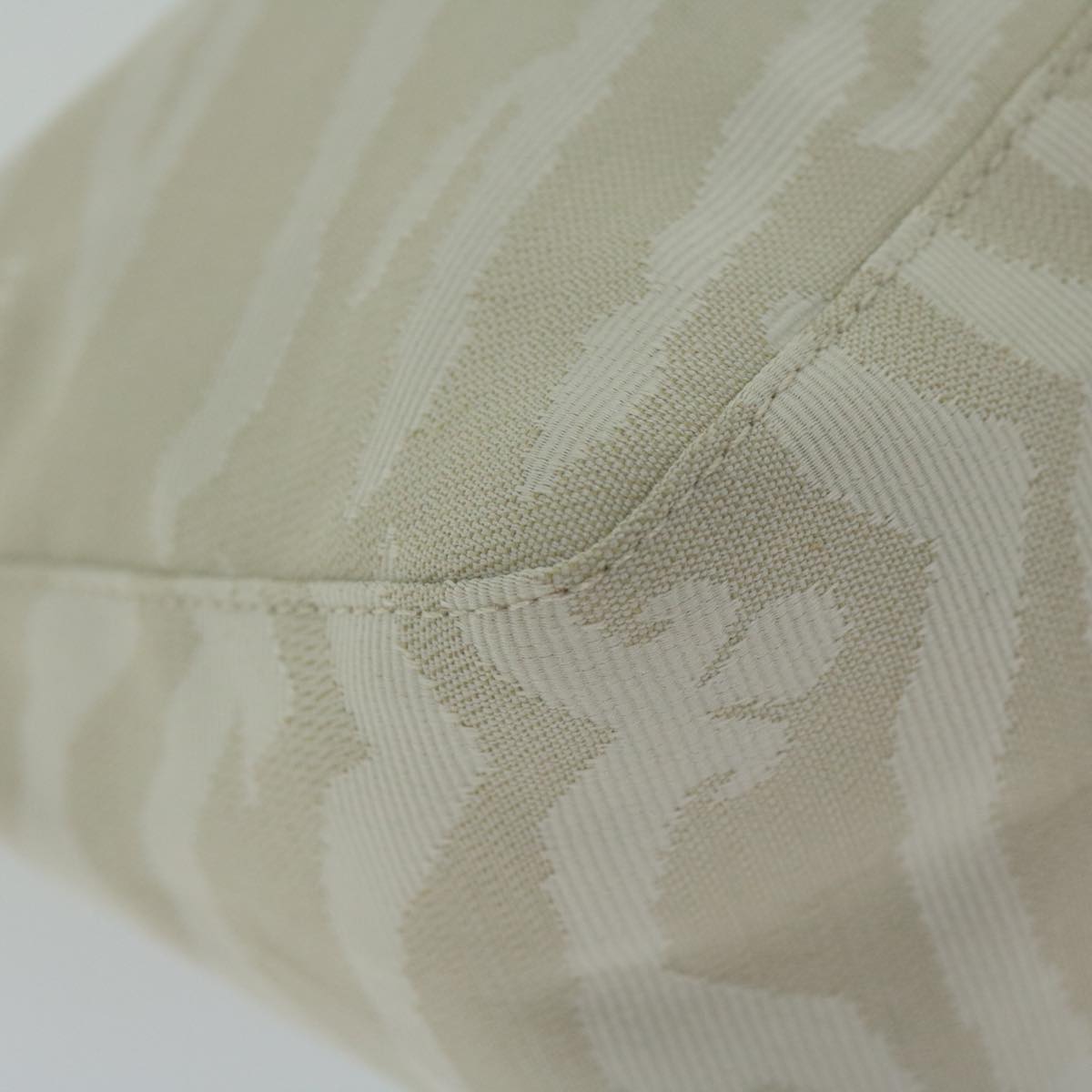 FENDI Hand Bag Canvas Beige am5396