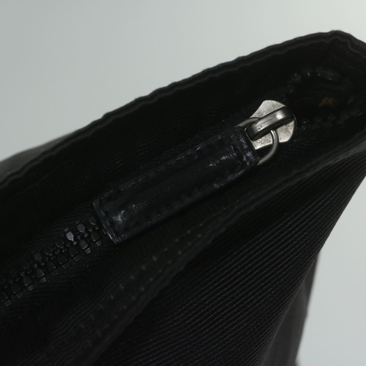 FENDI Hand Bag Nylon Black 2305 26488 099 am5438