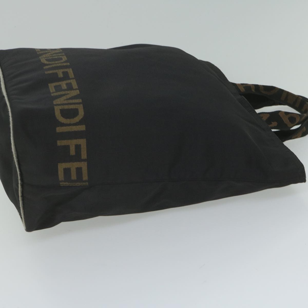 FENDI Hand Bag Nylon Black 2305 26488 099 am5438
