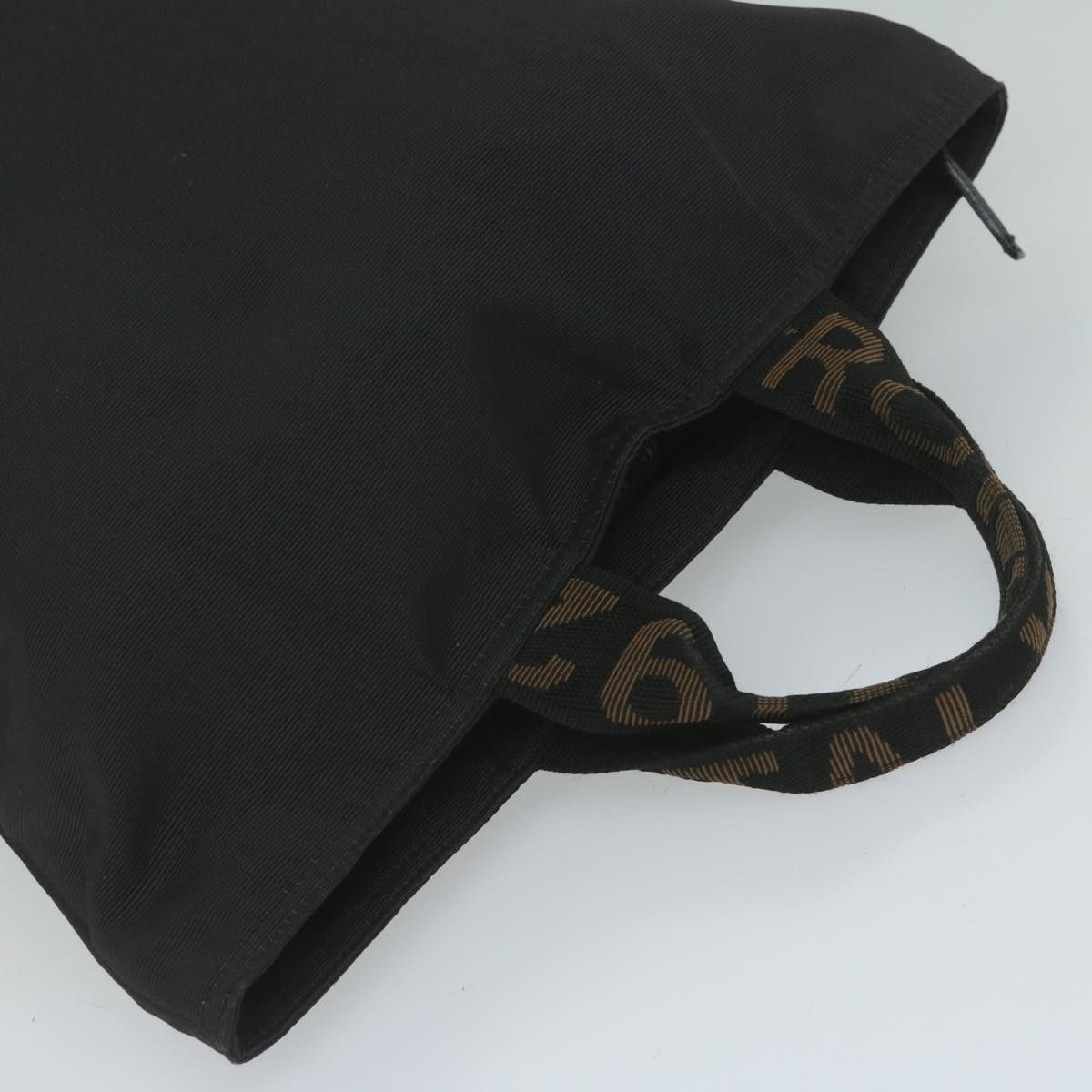 FENDI Hand Bag Nylon Black 2305 26488 099 am5438