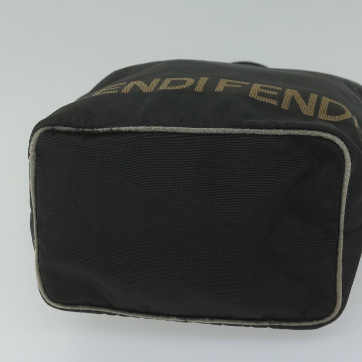 FENDI Hand Bag Nylon Black 2305 26488 099 am5438