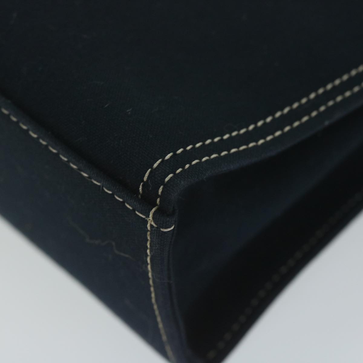 FENDI Shoulder Bag Canvas Navy am5558