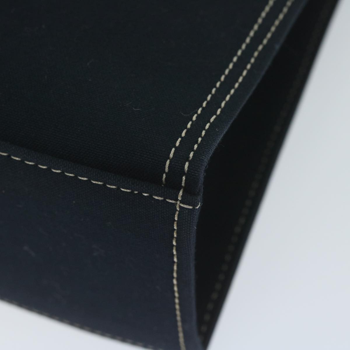 FENDI Shoulder Bag Canvas Navy am5558