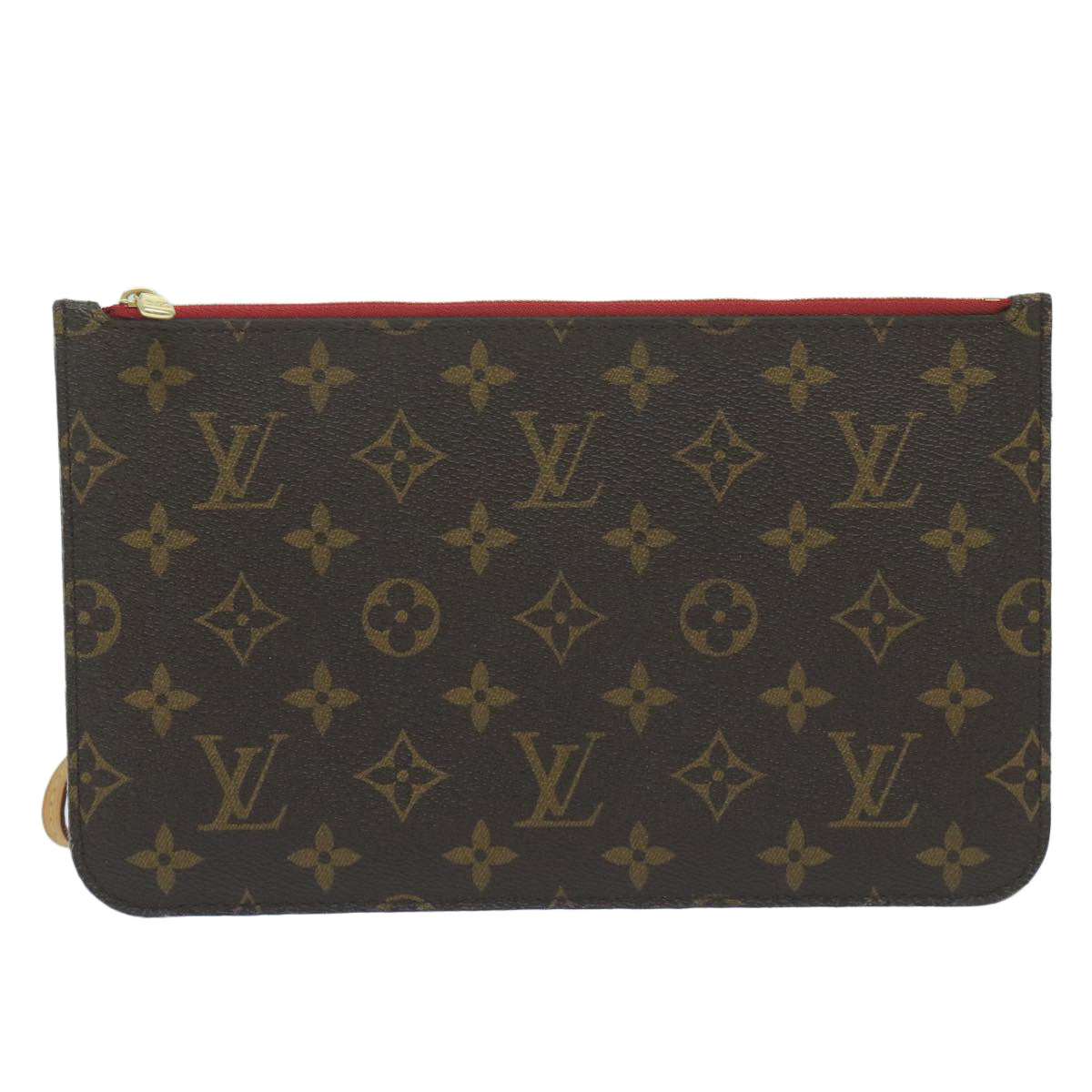 LOUIS VUITTON Monogram Neverfull MM Pouch Accessory Pouch LV am5581