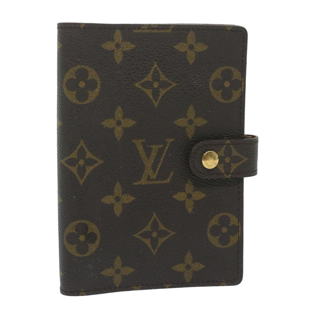 LOUIS VUITTON Monogram Agenda PM Day Planner Cover R20005 LV am5610