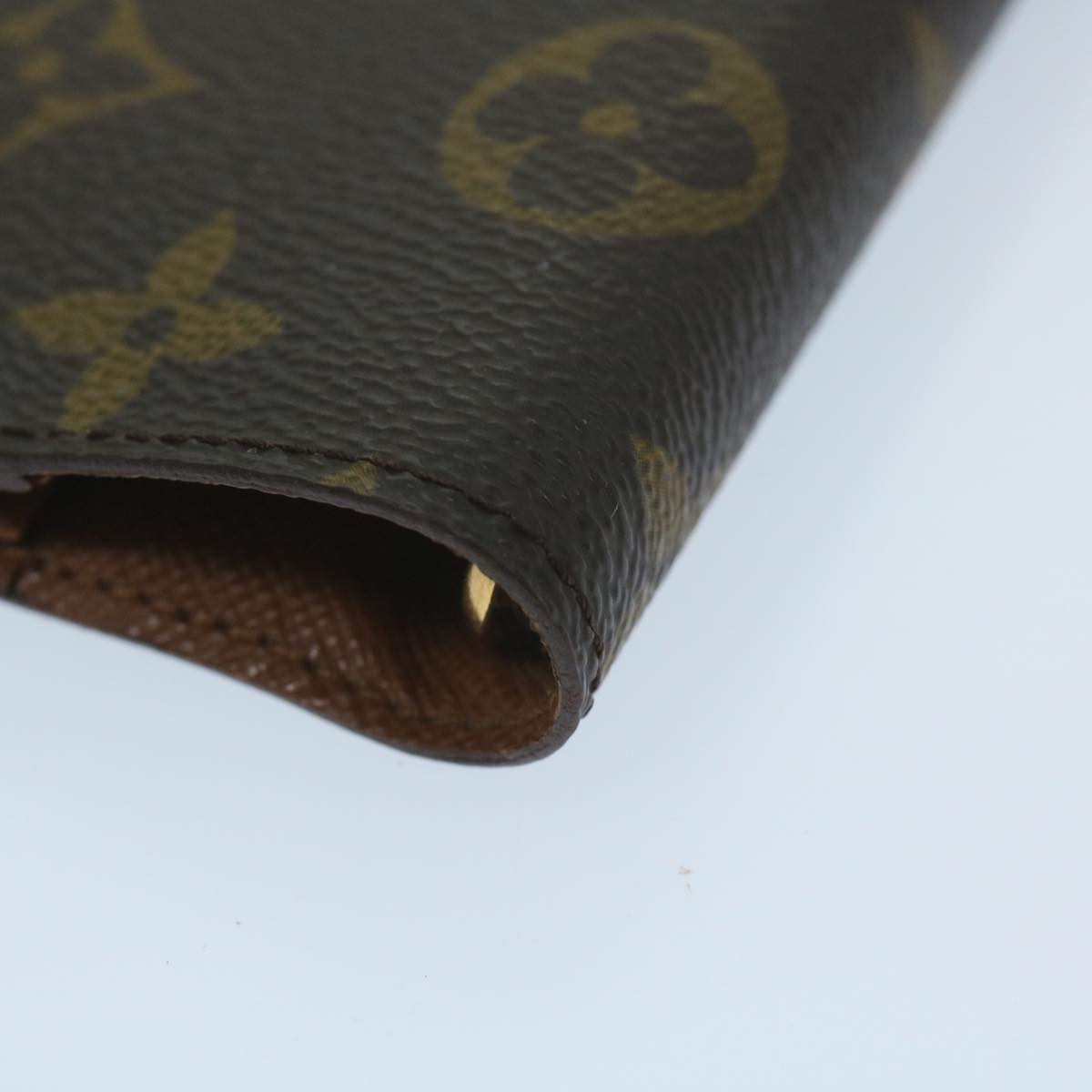 LOUIS VUITTON Monogram Agenda PM Day Planner Cover R20005 LV am5610