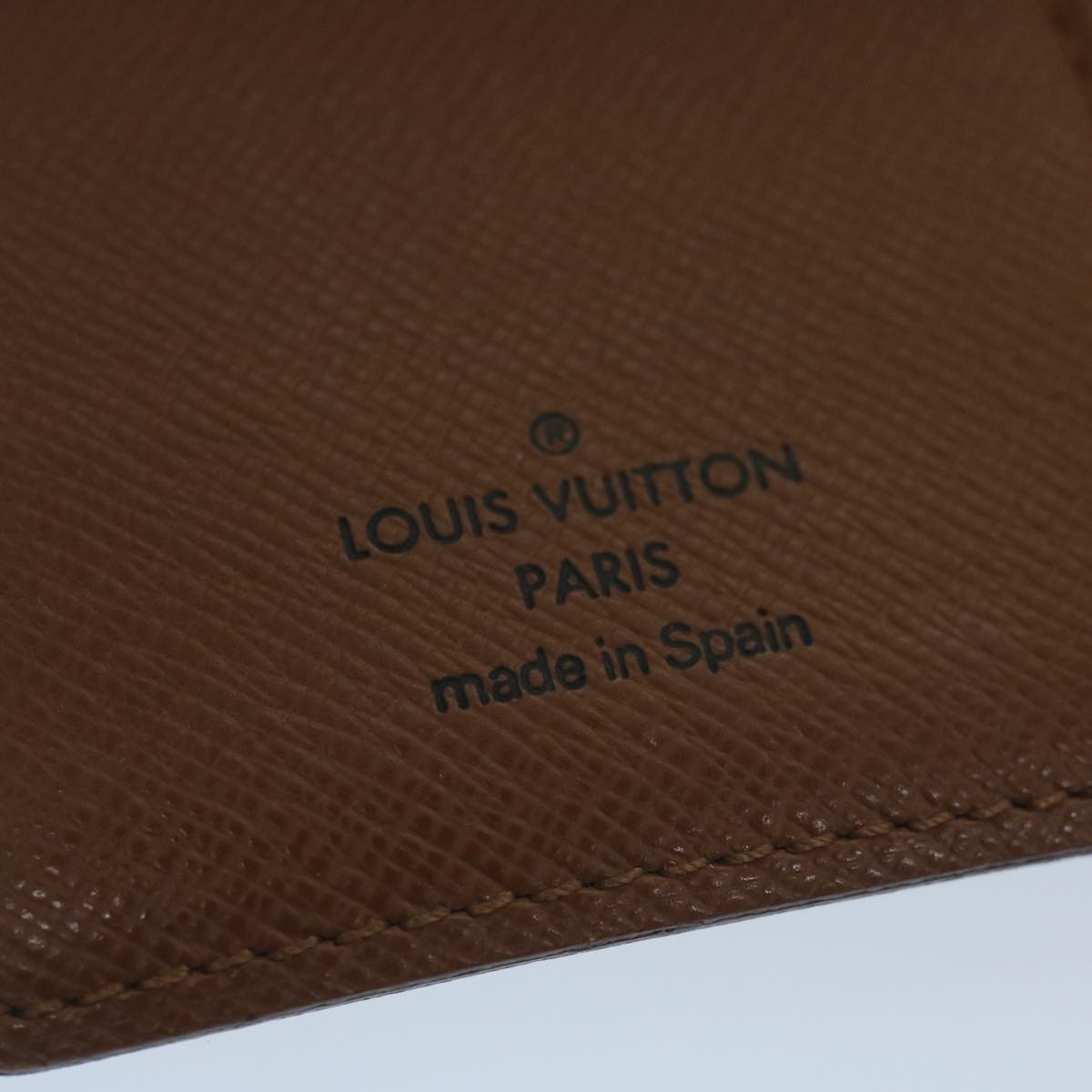LOUIS VUITTON Monogram Agenda PM Day Planner Cover R20005 LV am5610