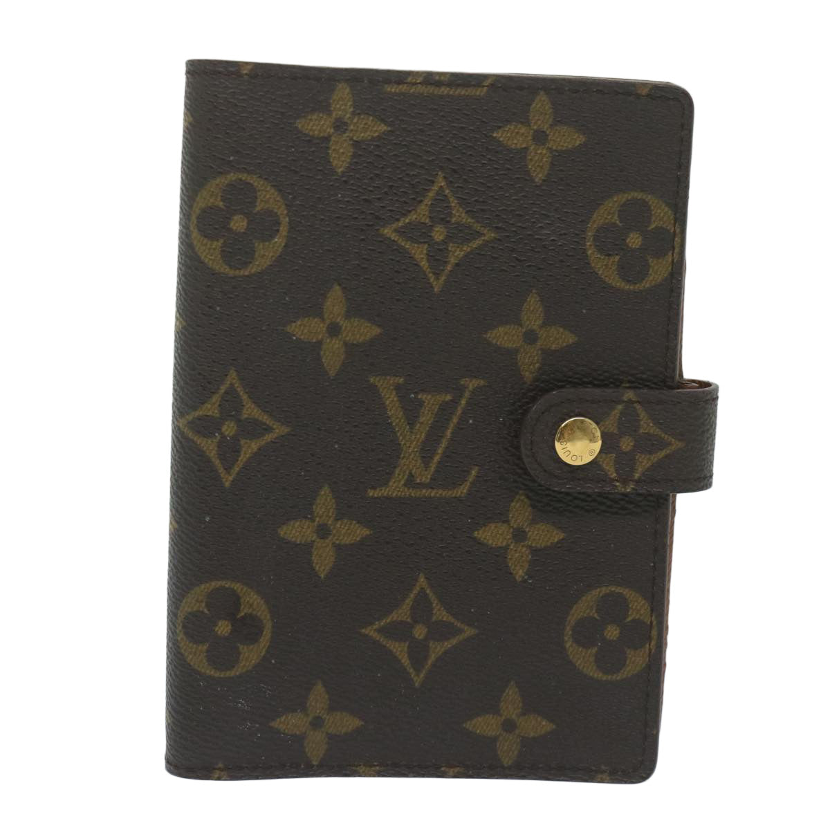 LOUIS VUITTON Monogram Agenda PM Day Planner Cover R20005 LV am5610