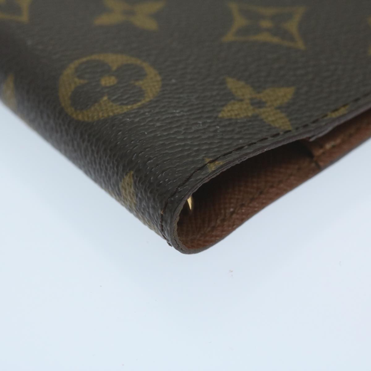 LOUIS VUITTON Monogram Agenda PM Day Planner Cover R20005 LV am5610