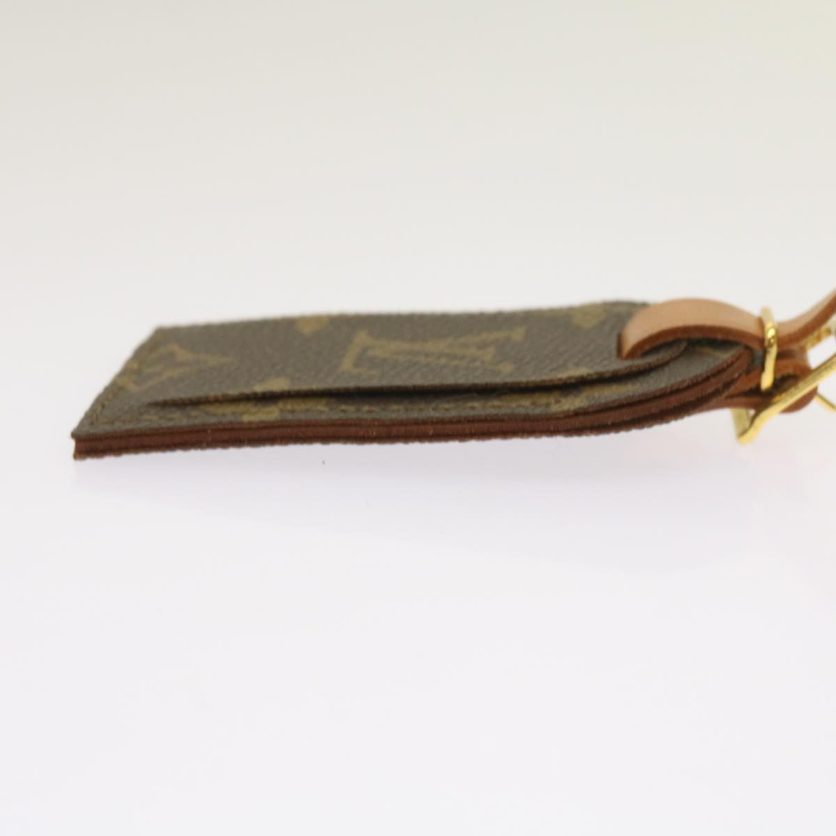 LOUIS VUITTON Monogram Porto Address Name Tag LV am5725