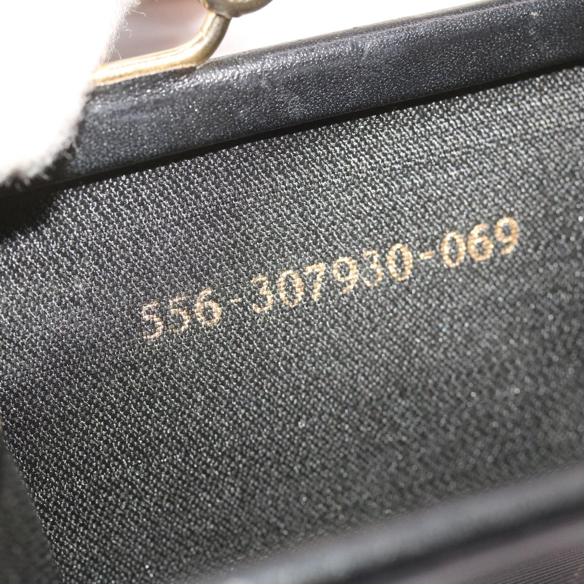 FENDI Pecan Canvas Wallet Black Brown am5840