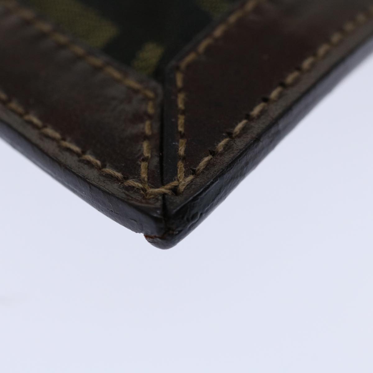 FENDI Zucca Canvas Clutch Bag Brown am5950