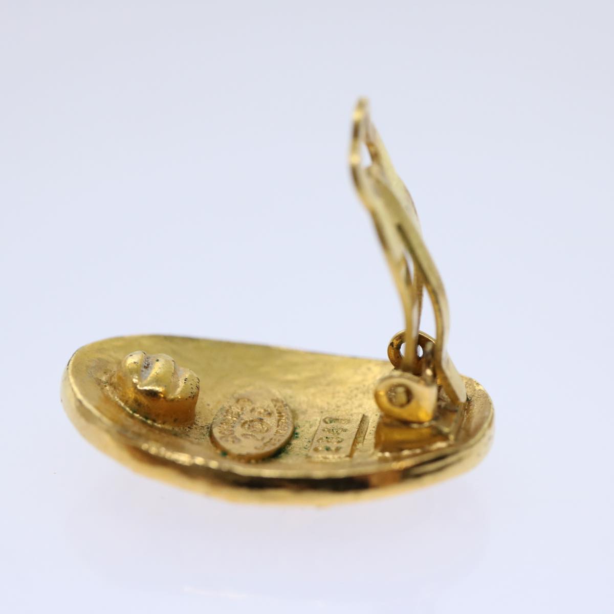 CHANEL Earring Gold CC am5967