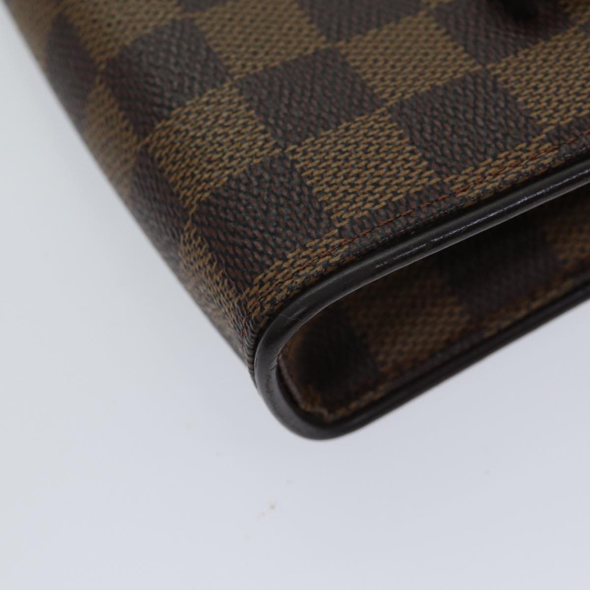 LOUIS VUITTON Damier Ebene Pochette Florentine Waist Bag N51856 LV am6004