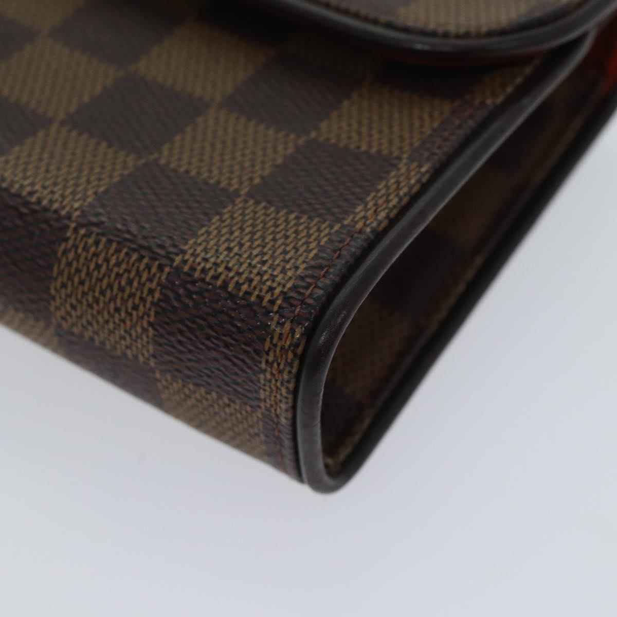 LOUIS VUITTON Damier Ebene Pochette Florentine Waist Bag N51856 LV am6004