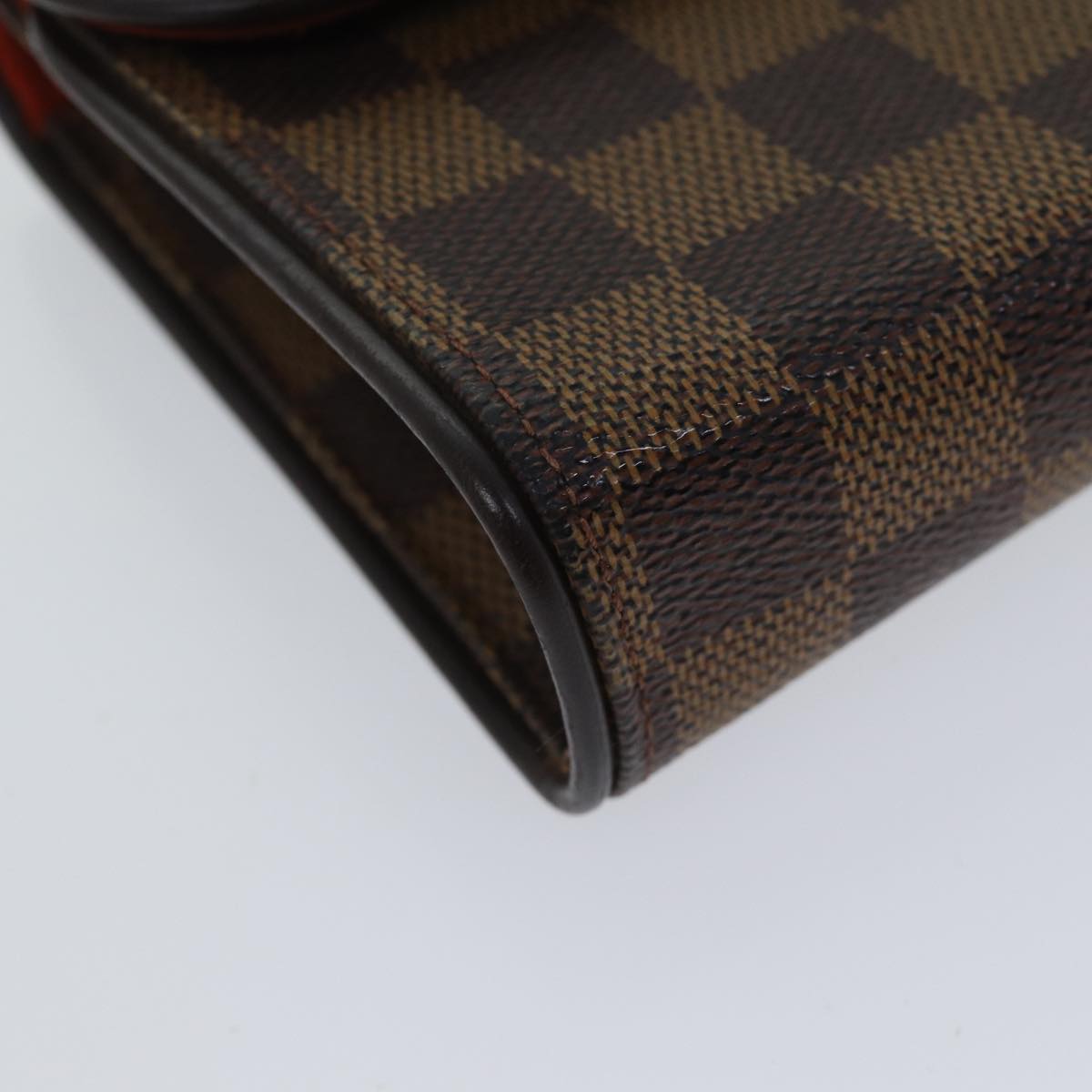 LOUIS VUITTON Damier Ebene Pochette Florentine Waist Bag N51856 LV am6004