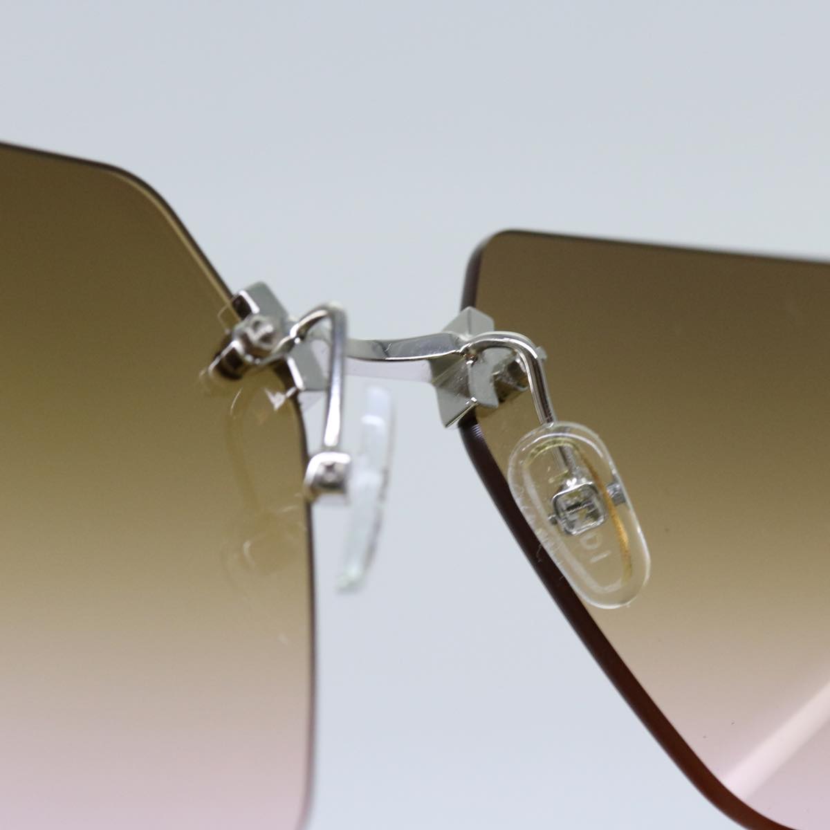 FENDI Sunglasses metal Brown am6017