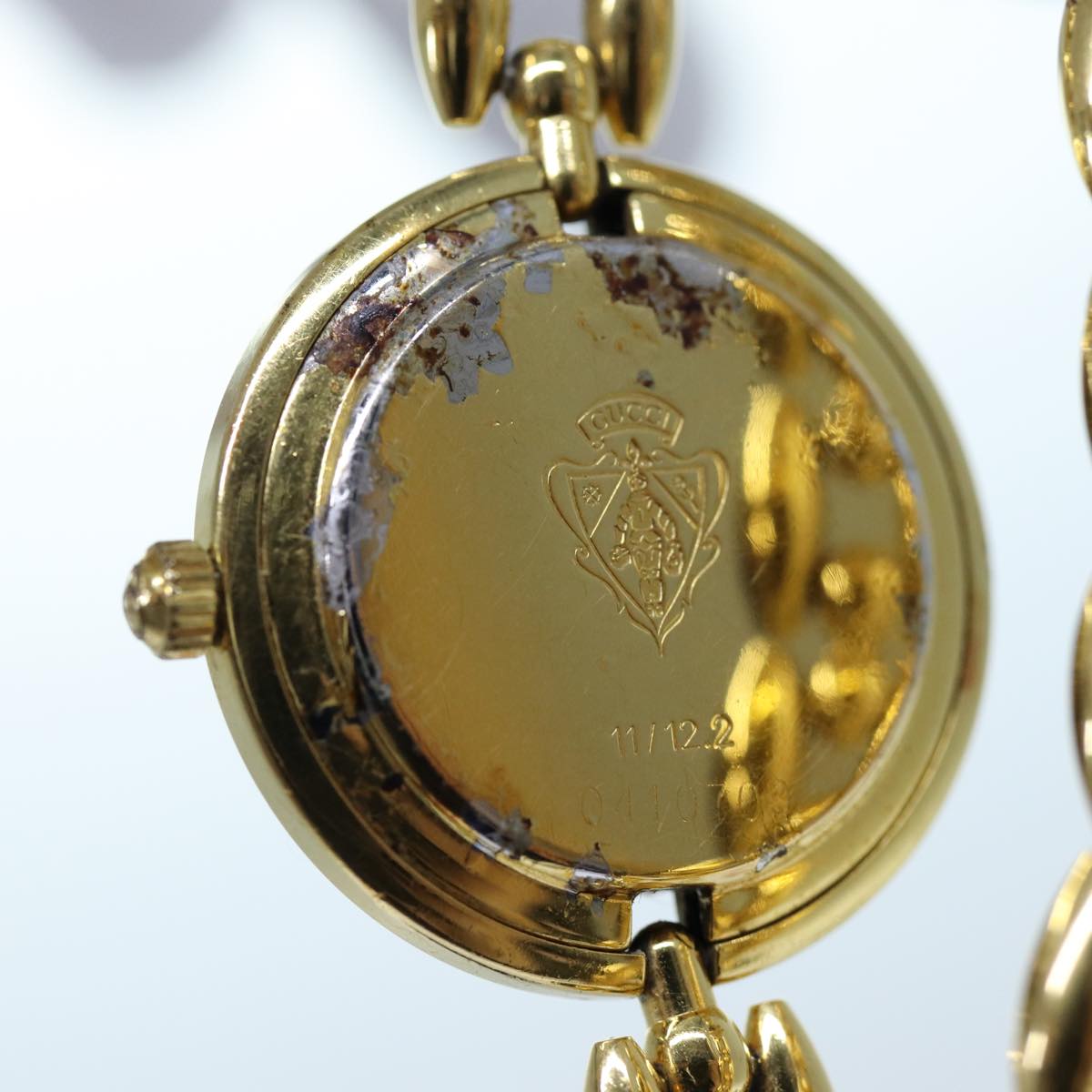 GUCCI Watches metal Gold Auth am6080
