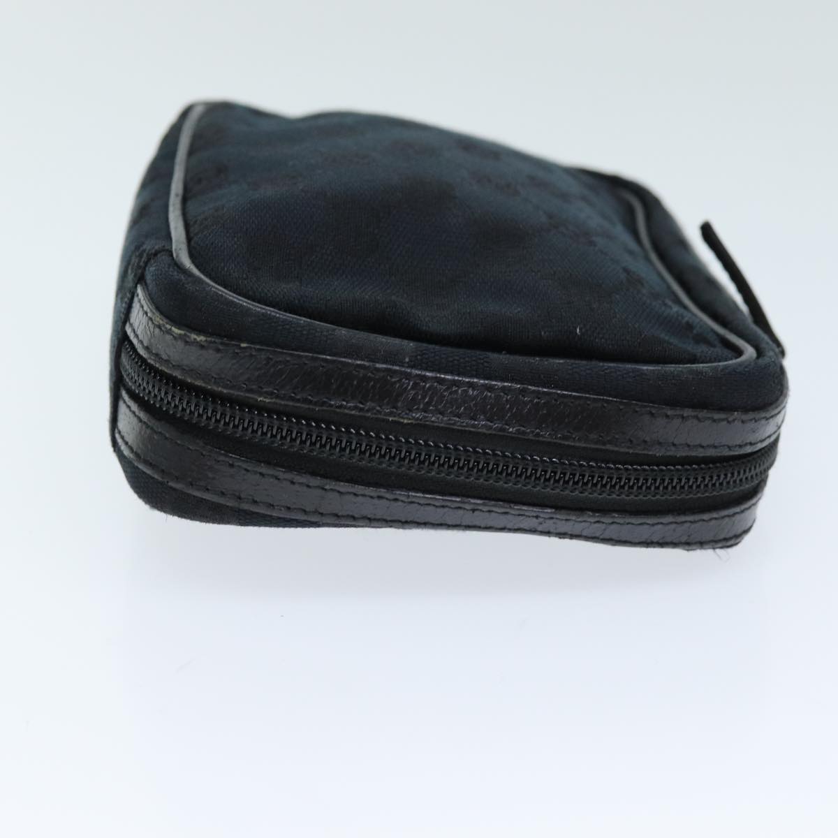 GUCCI GG Canvas Pouch Black 153129 am6148