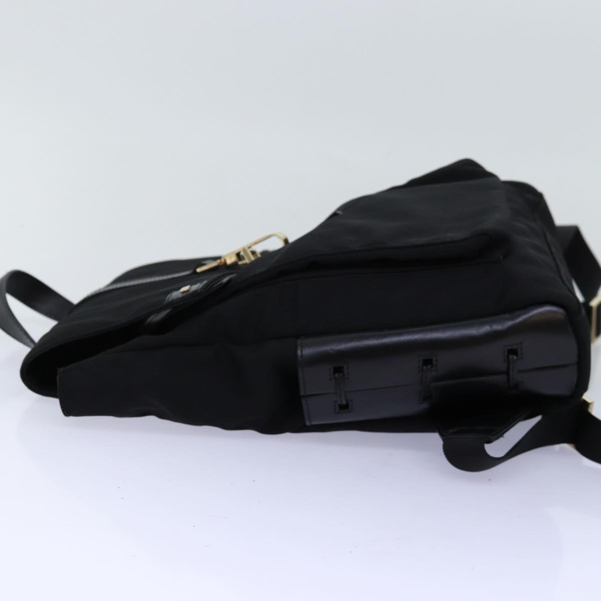 GUCCI Jackie Backpack Nylon Outlet Black am6187