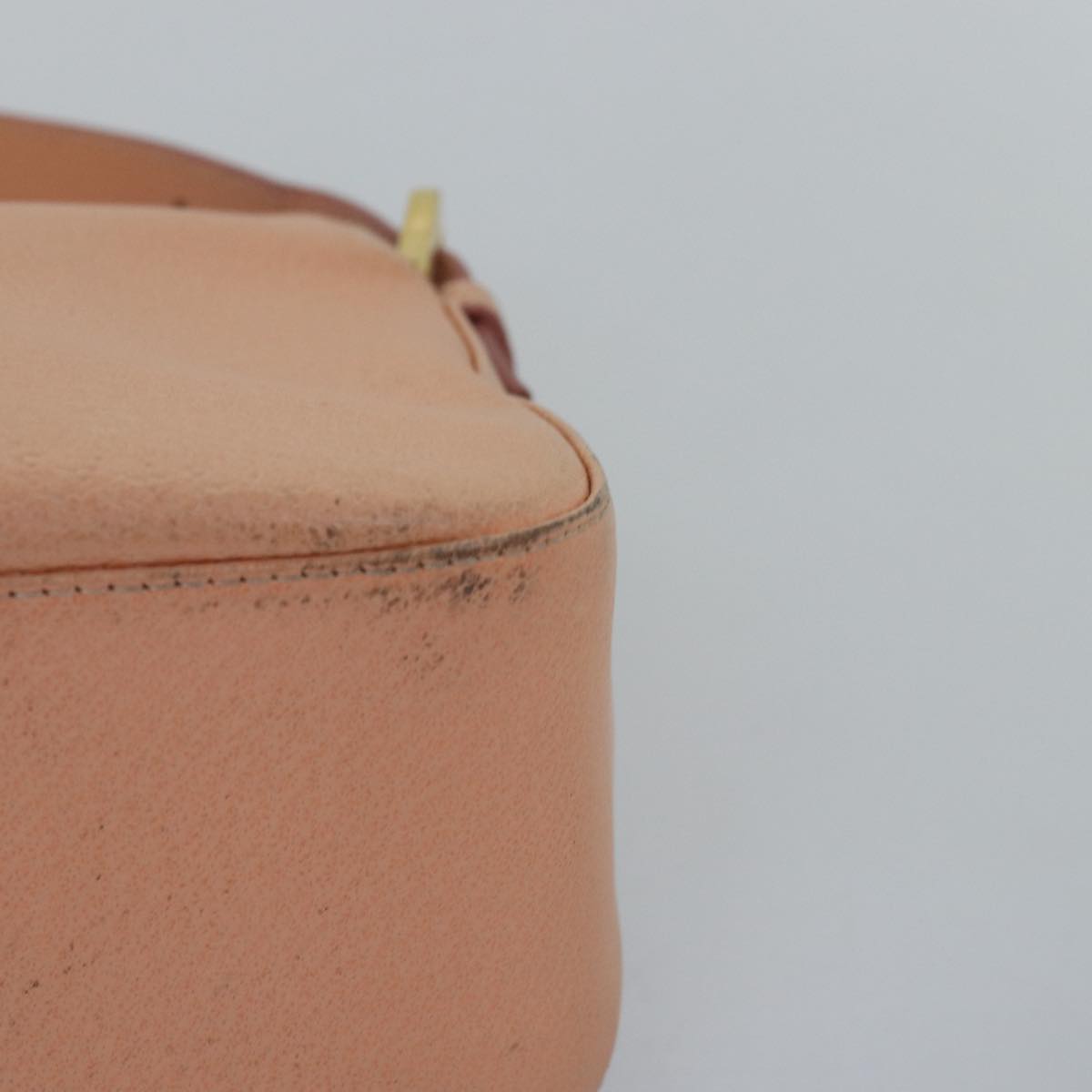 FENDI Mamma Baguette Shoulder Bag Leather Pink am6309