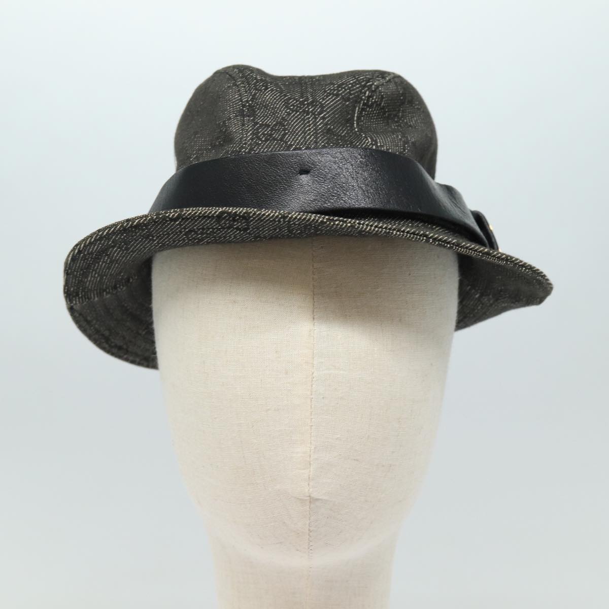 GUCCI GG Canvas Hat S Black am6440