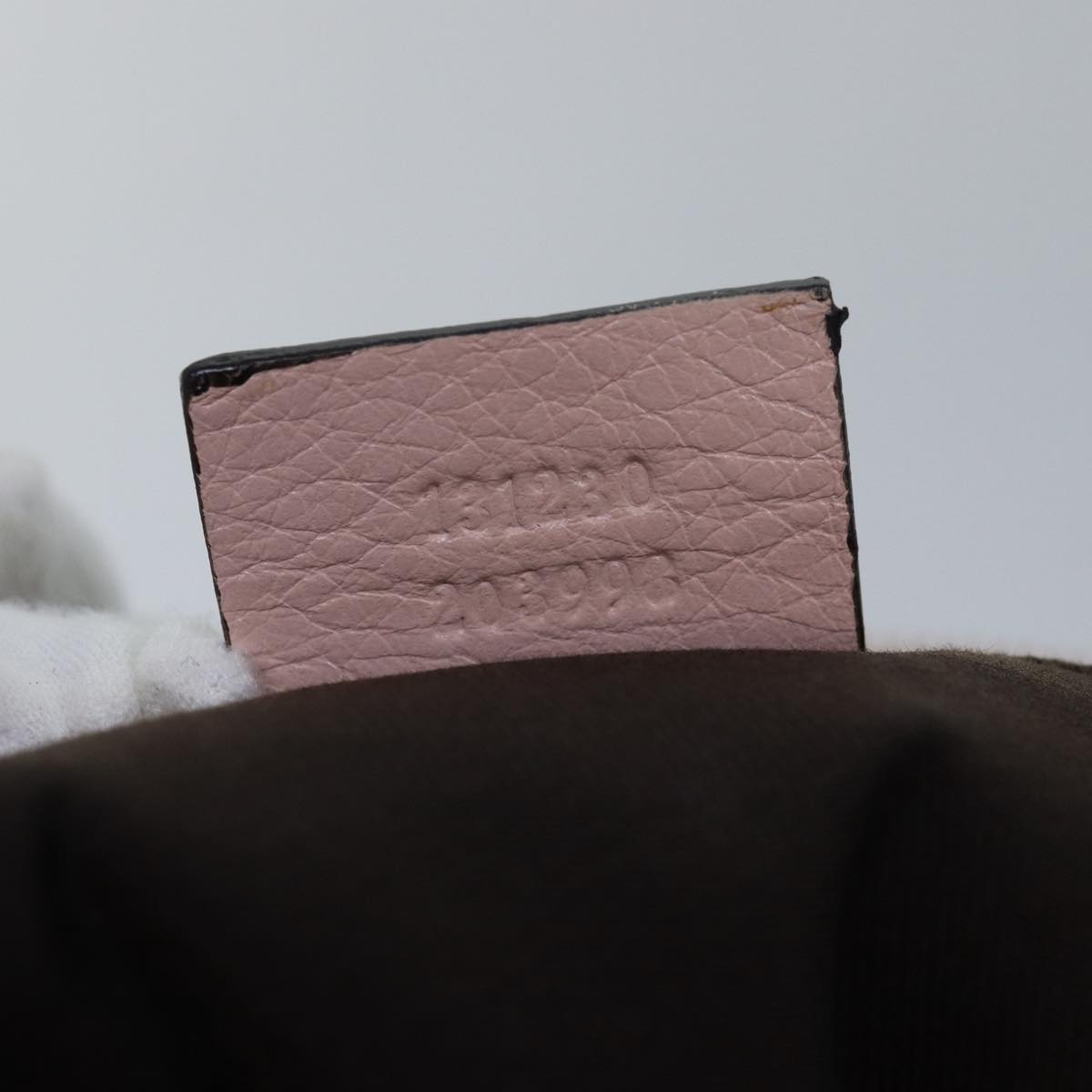 GUCCI GG Canvas Tote Bag Beige Pink Light blue 131230 am6472