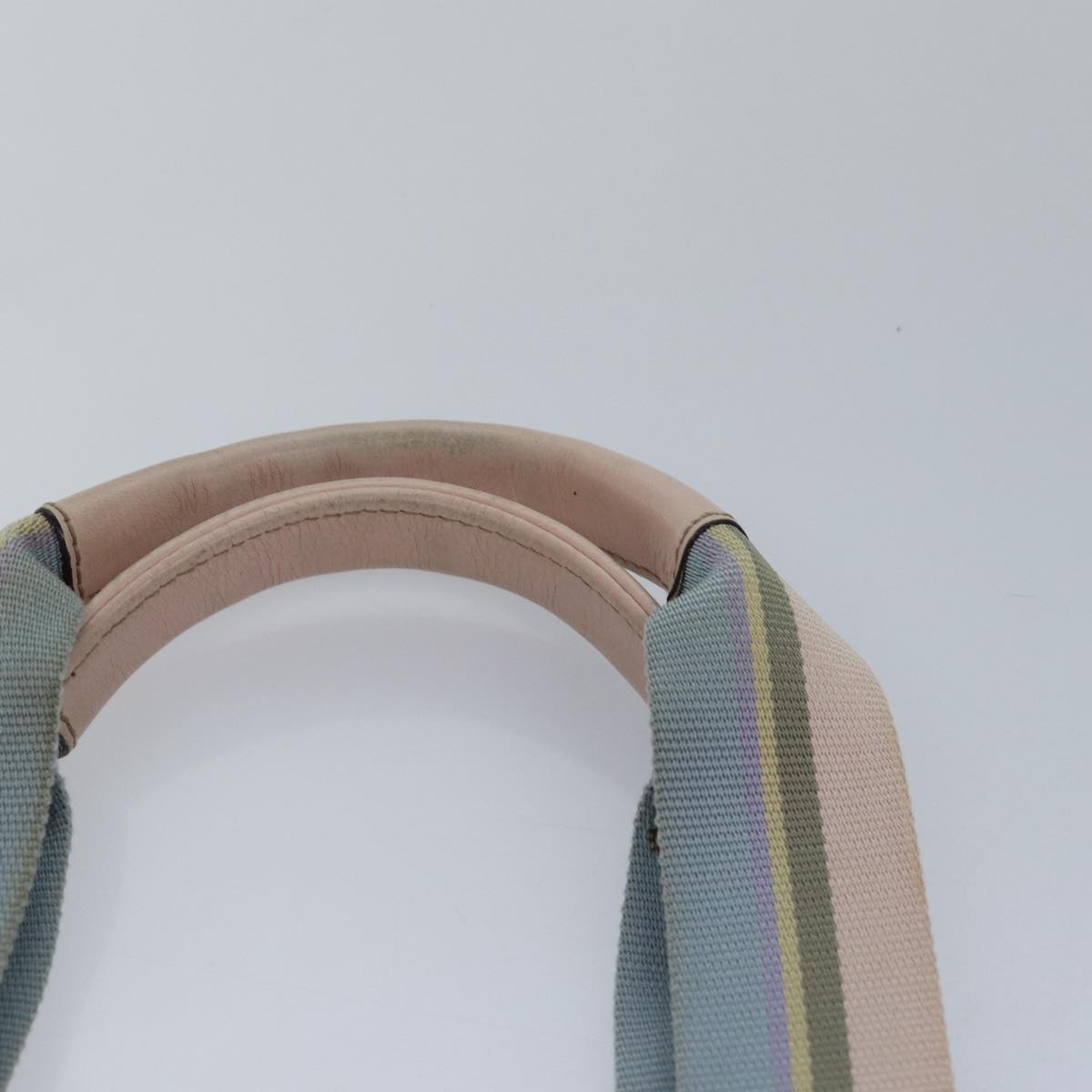 GUCCI GG Canvas Tote Bag Beige Pink Light blue 131230 am6472