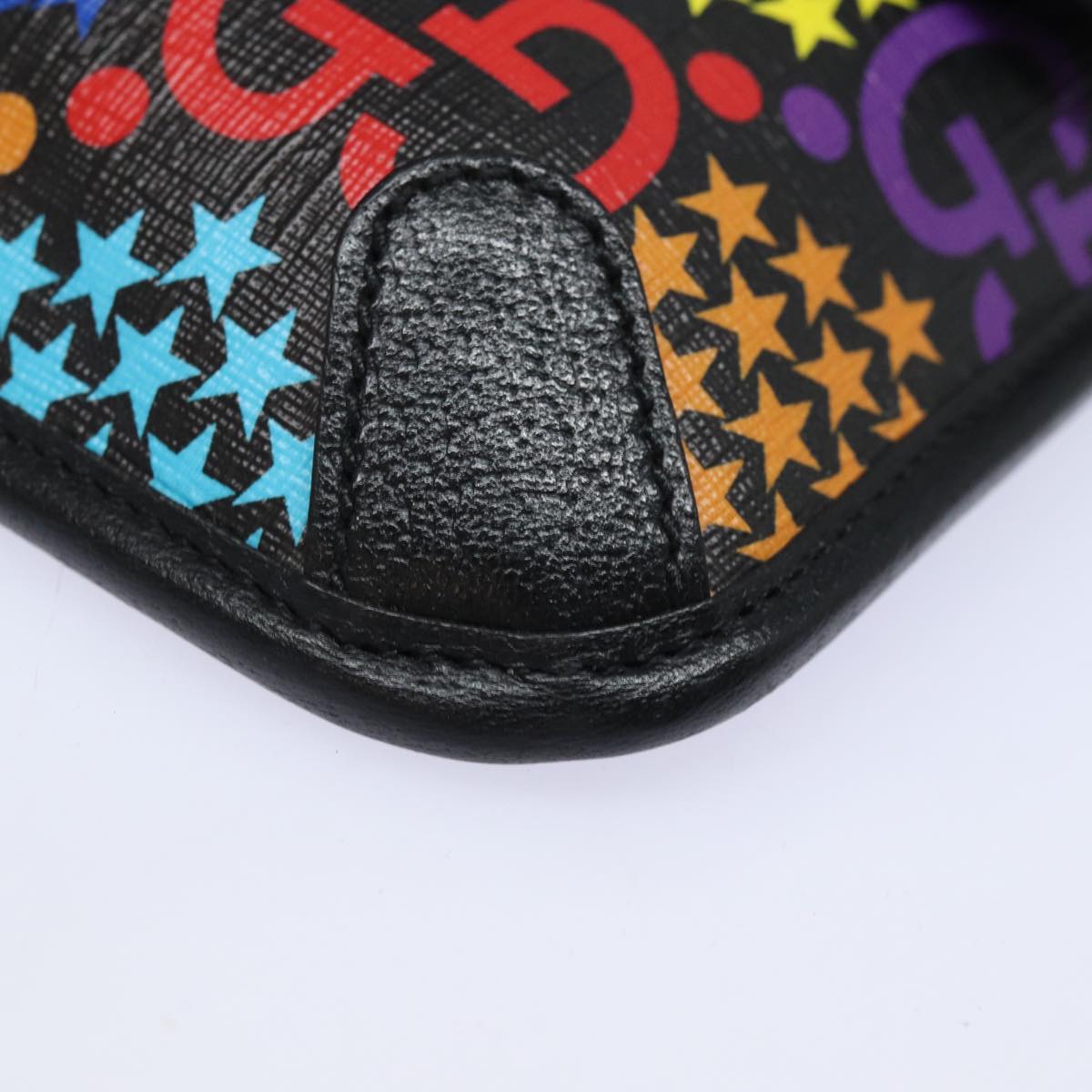 GUCCI GG Psychedelic Body Bag PVC Leather Multicolor 598113 am6503A