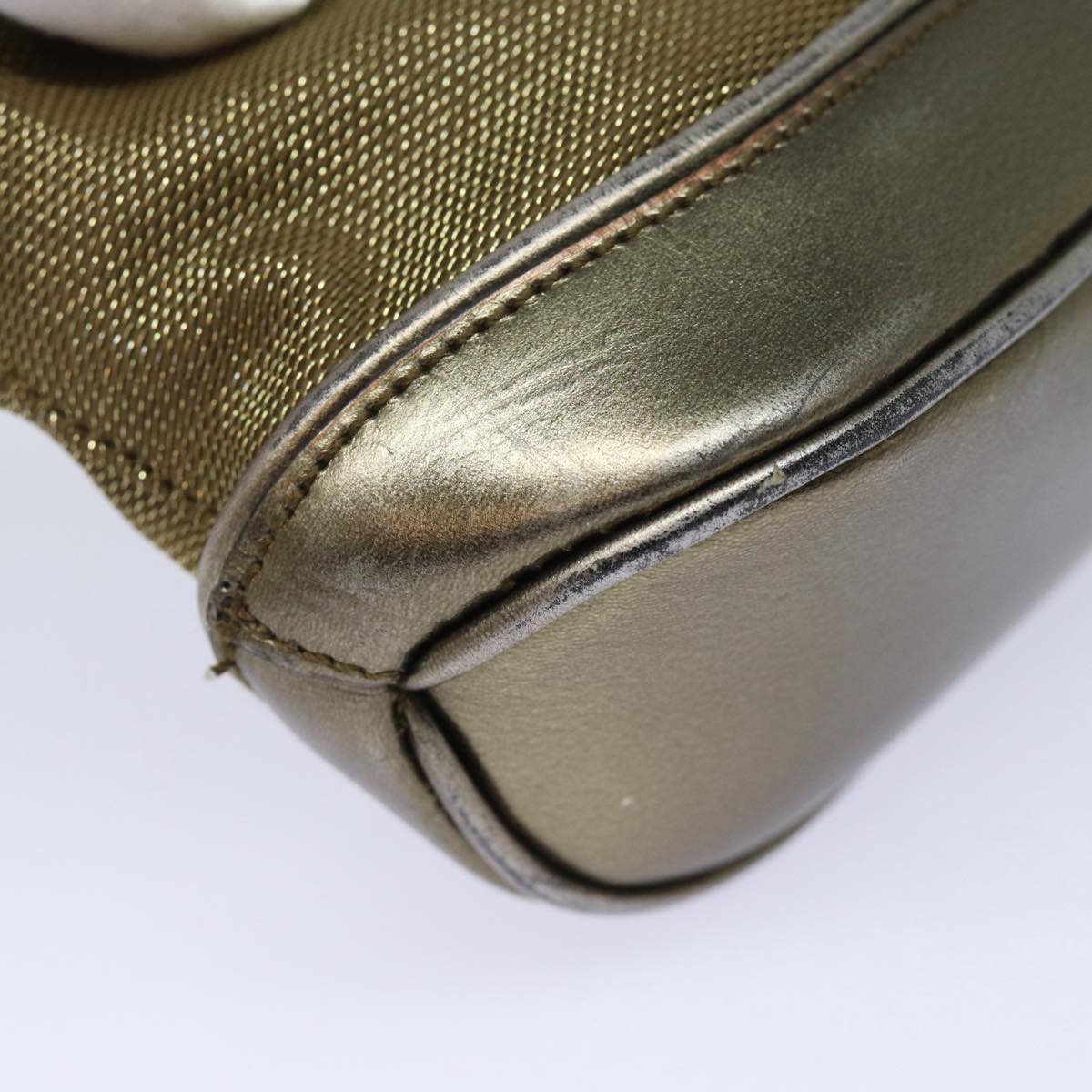 GUCCI Accessory Pouch Gold Tone am6581