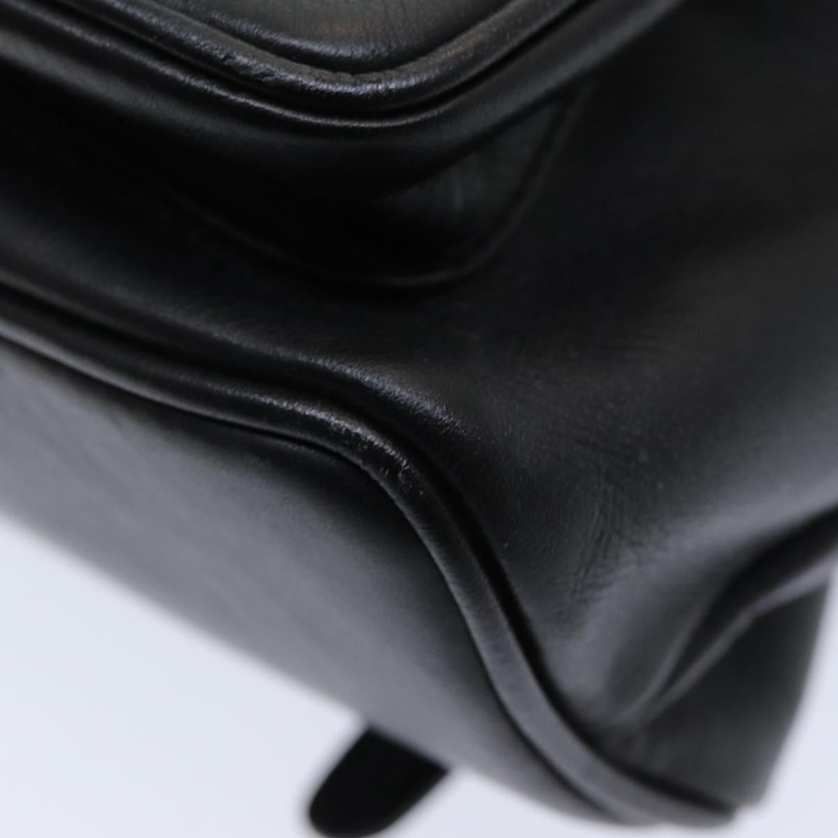 GUCCI Bamboo Backpack Leather Black am6663