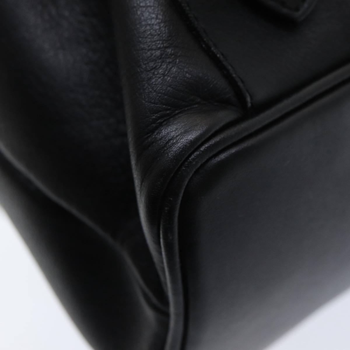GUCCI Bamboo Backpack Leather Black am6663