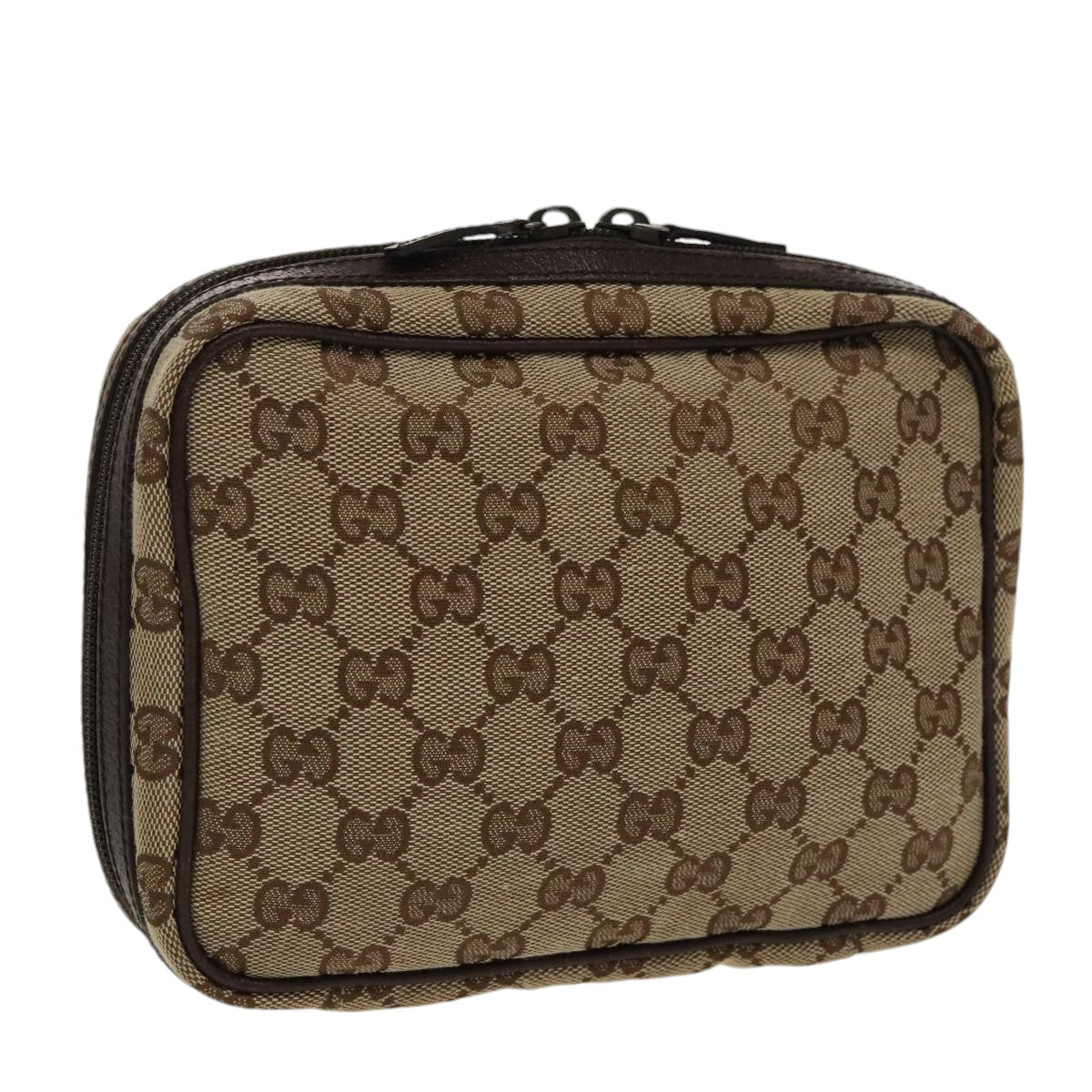 GUCCI GG Canvas Pouch Beige am7191