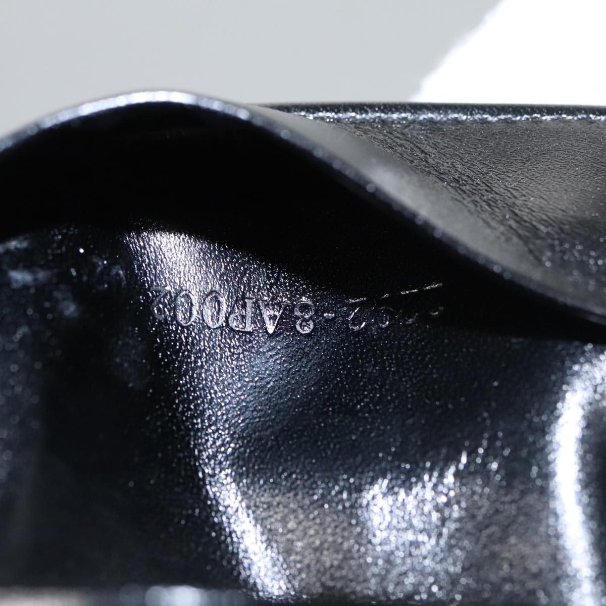 FENDI Zucchino Canvas Key Case Black am7391