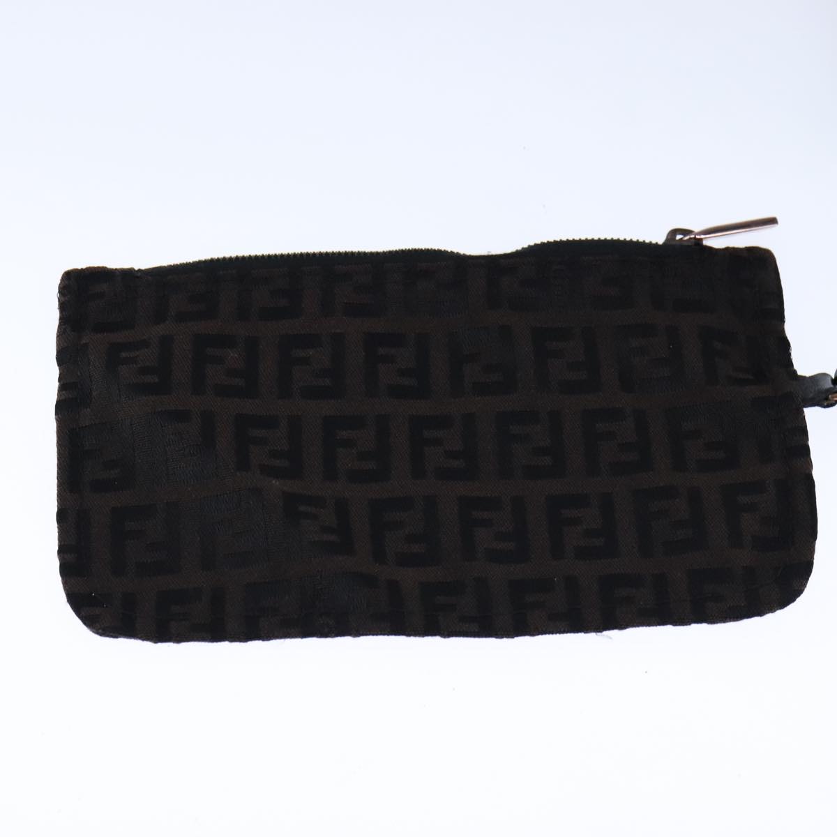 FENDI Zucchino Canvas Tote Bag Brown am7529