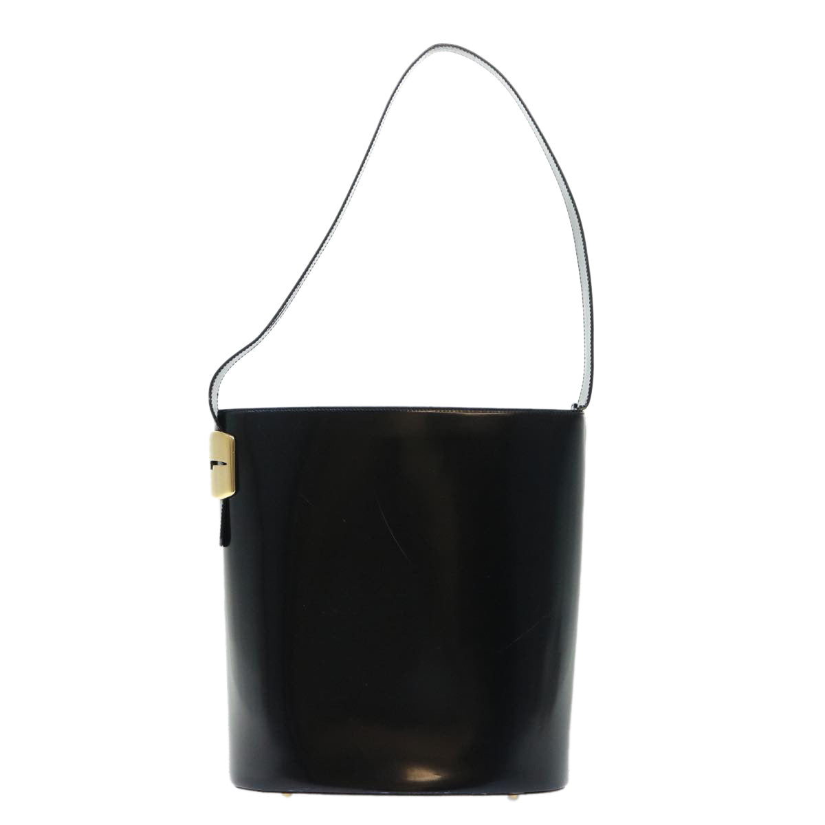 GUCCI Shoulder Bag Patent leather Black ar10026B