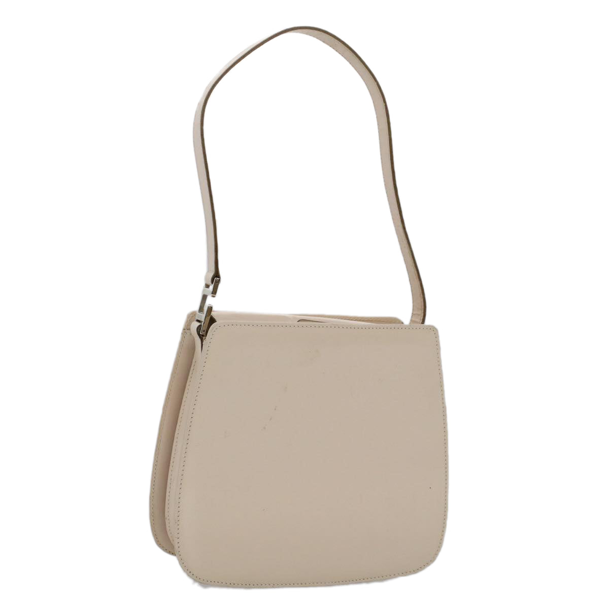 GUCCI Shoulder Bag Leather Beige ar10049B
