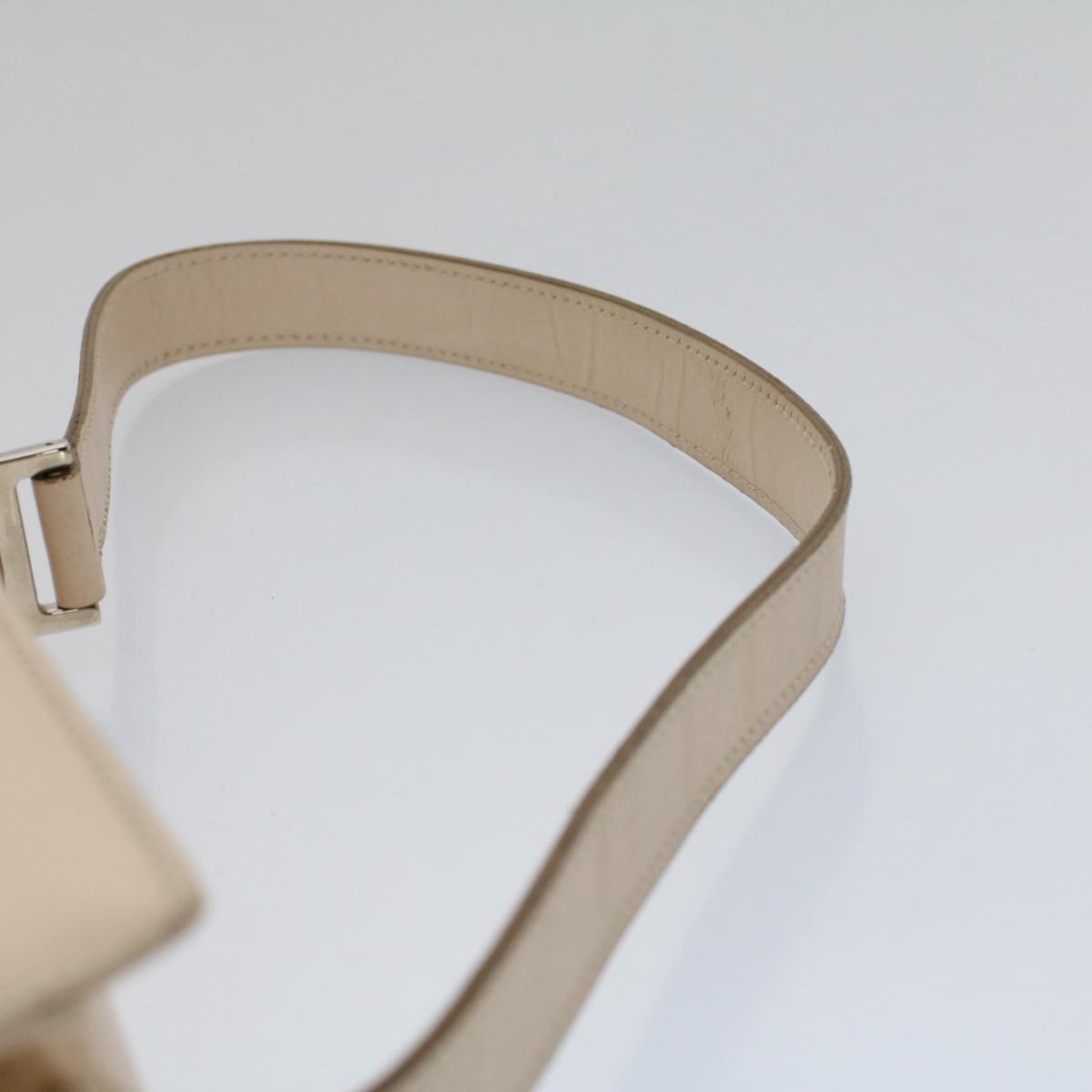 GUCCI Shoulder Bag Leather Beige ar10049B