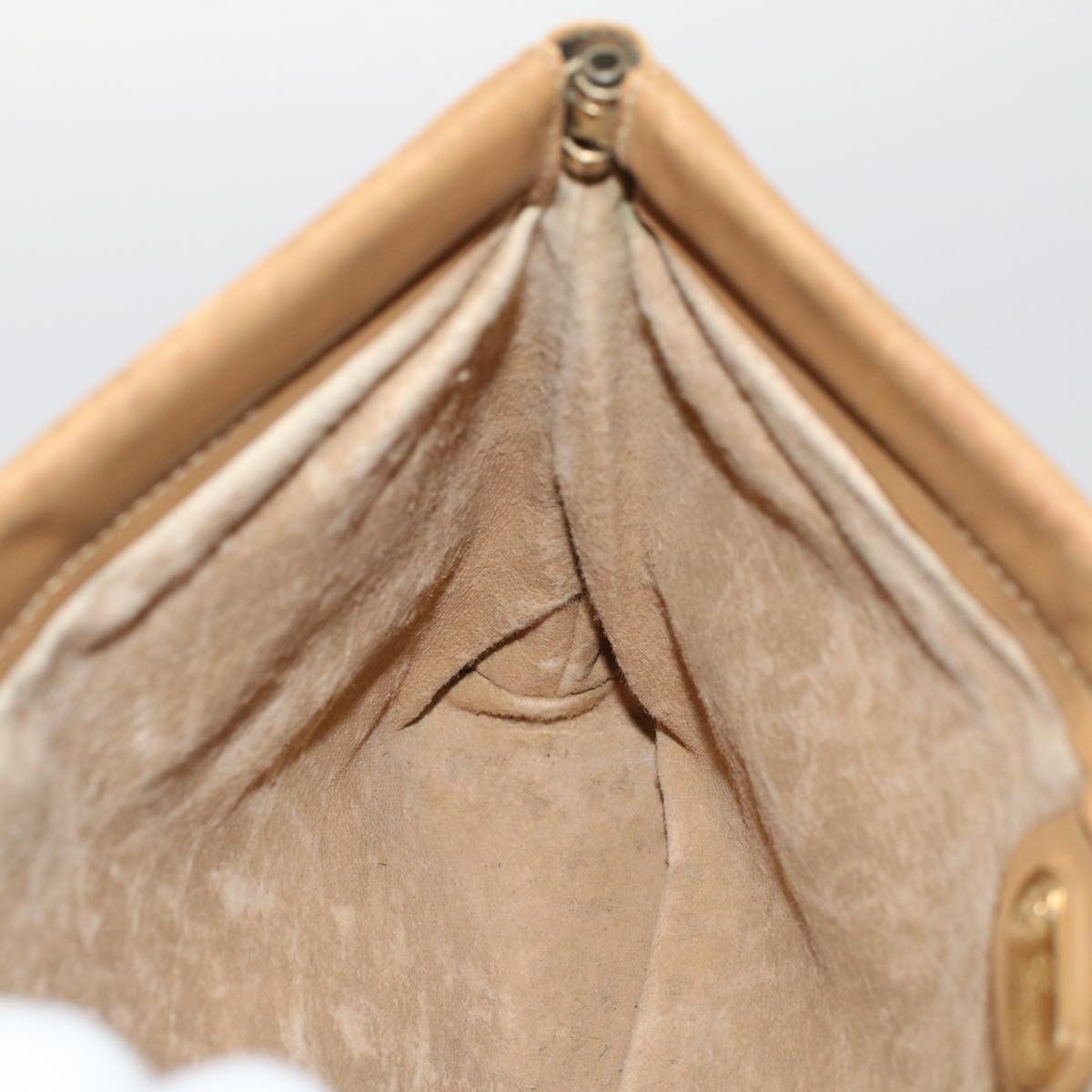 GUCCI Micro GG Canvas Shoulder Bag PVC Leather Beige 007.101 ar10083