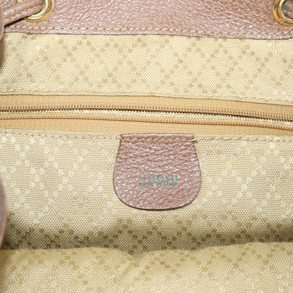 GUCCI Bamboo Backpack Suede Brown ar10105