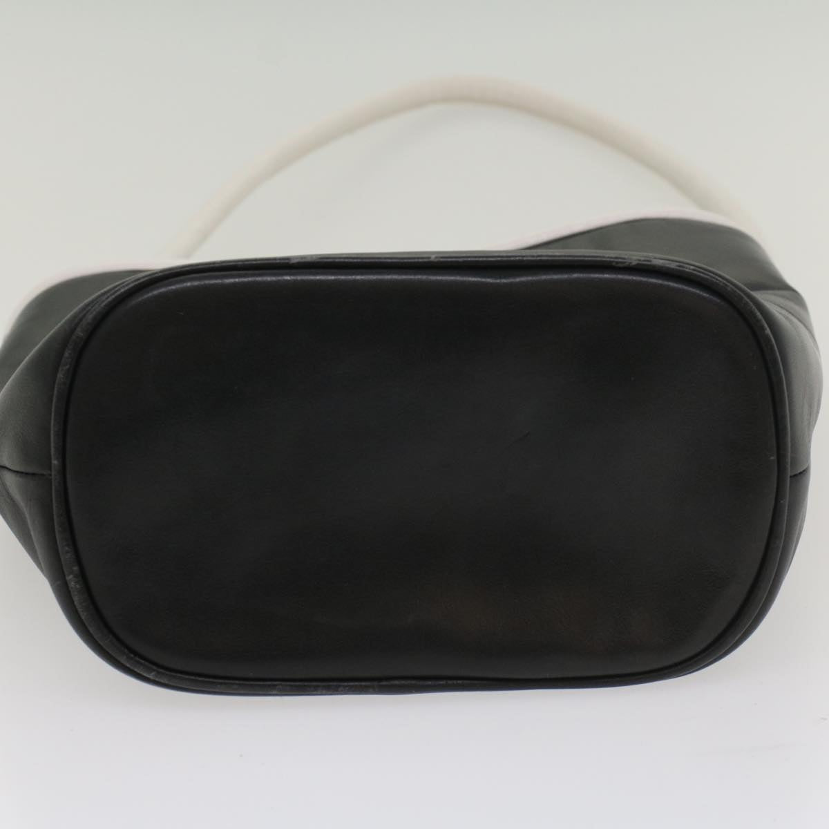 FENDI Shoulder Bag Leather Black ar10320