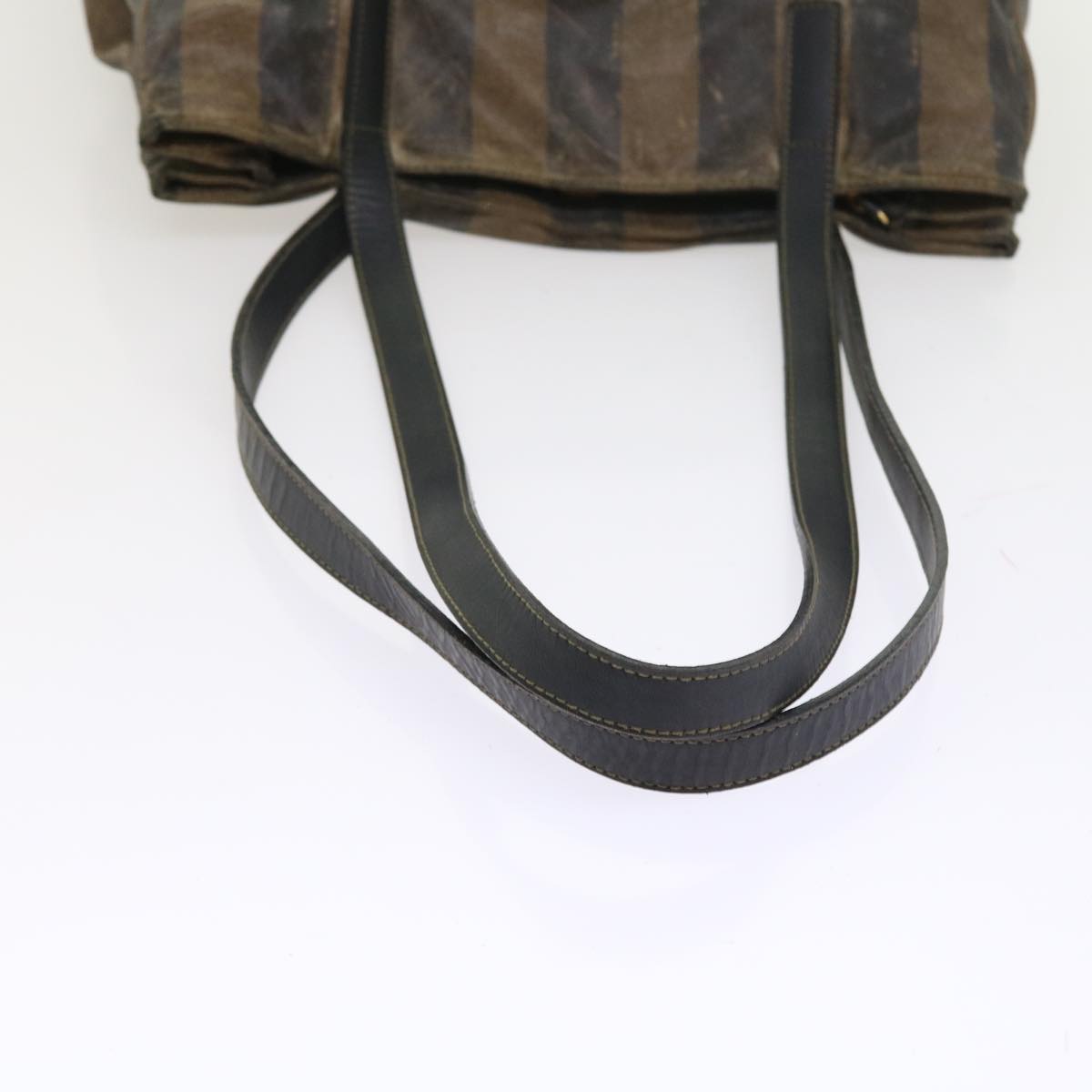 FENDI Pecan Canvas Shoulder Bag Coated Canvas Brown ar10390B
