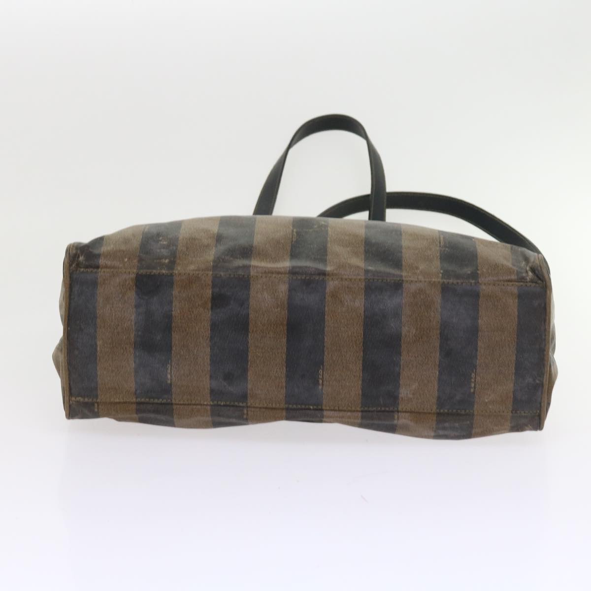 FENDI Pecan Canvas Shoulder Bag Coated Canvas Brown ar10390B